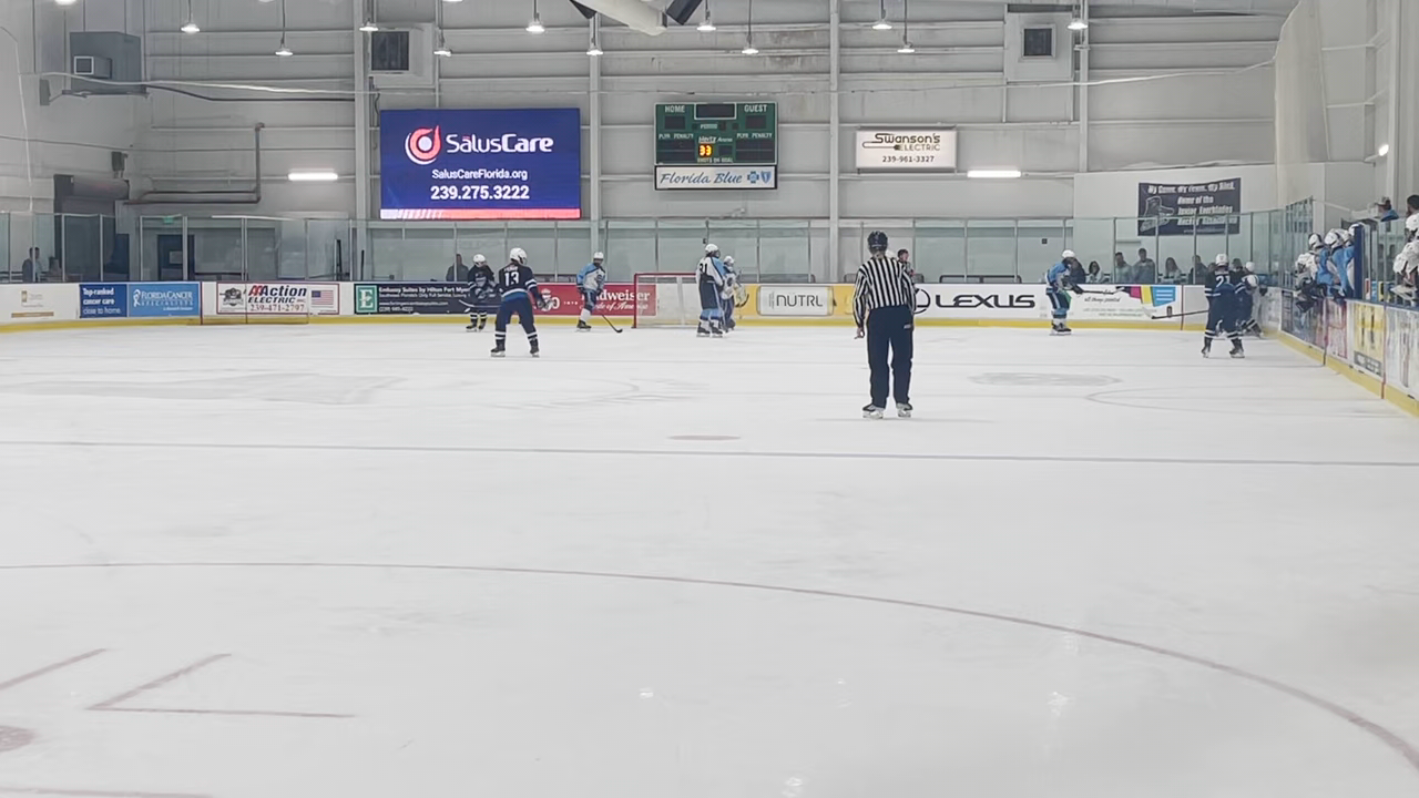 Cole Peacher's Impressive Angle Change Goal | Clearwater Ice Storm 15U AA