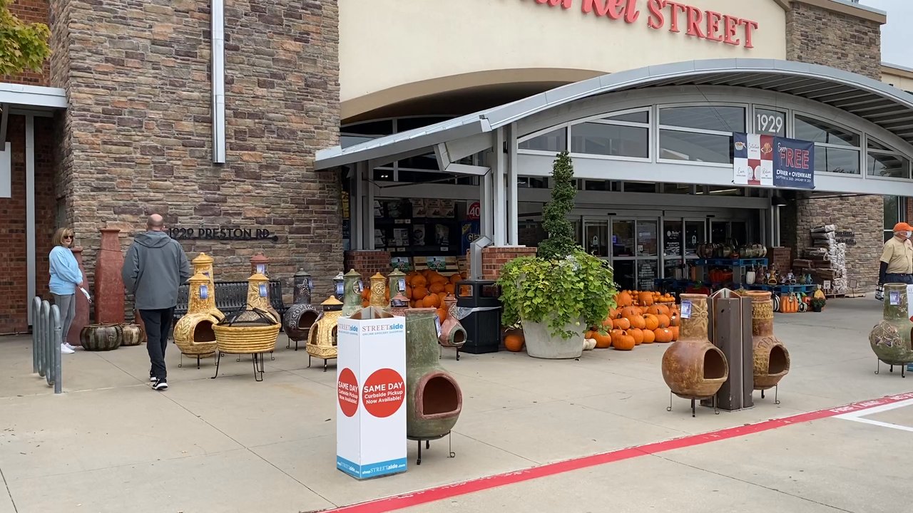 Market Street - all these chimineas ~ it's fall!! - Grocery Near Me - Plano, Texas