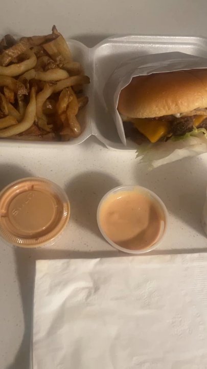 Master Burger Meister - The #1 with onion rings and coleslaw - Burgers Near Me - Kent, Washington
