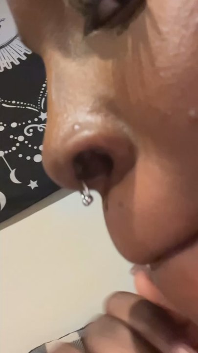 Asylum Tattoo - As you can see , it's pierced extremely low and the piercing bump is very visible :( - Tattoo Near Me - Coram, New York