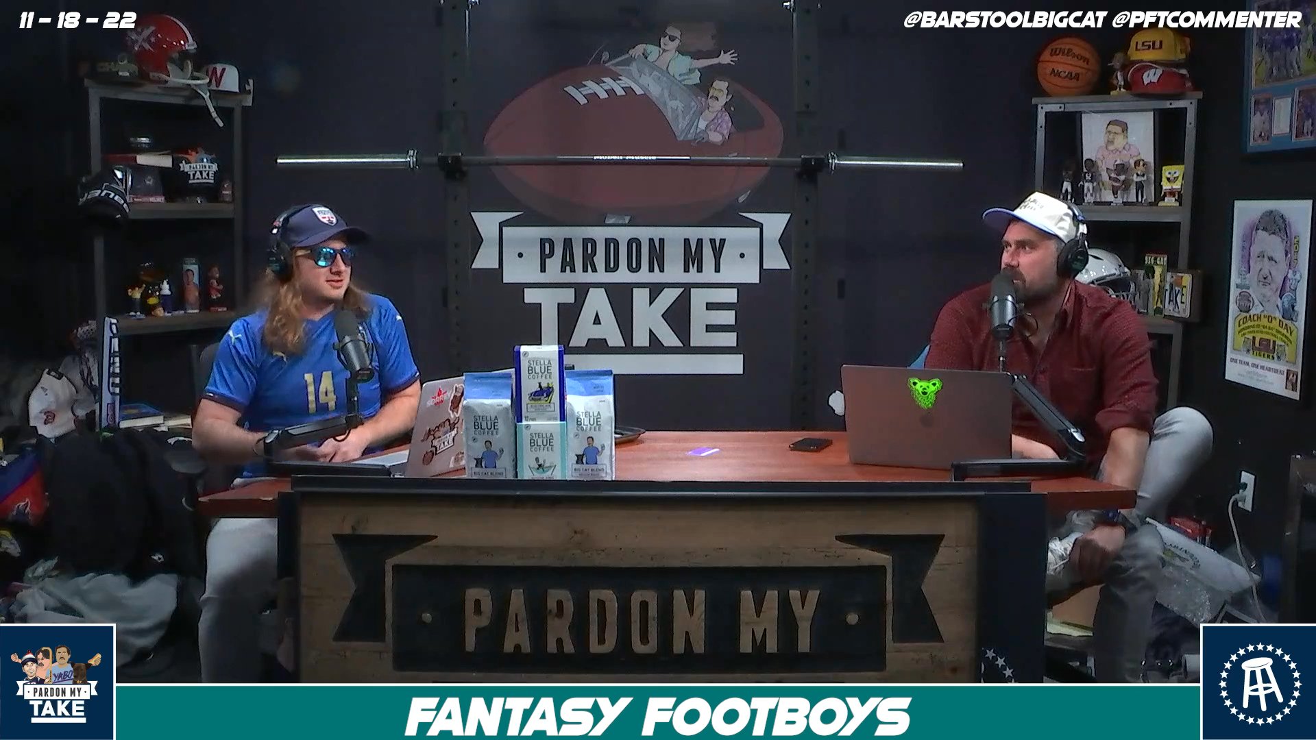 FULL VIDEO EPISODE Pro Wrestler MJF, Week 11 Picks And Preview For