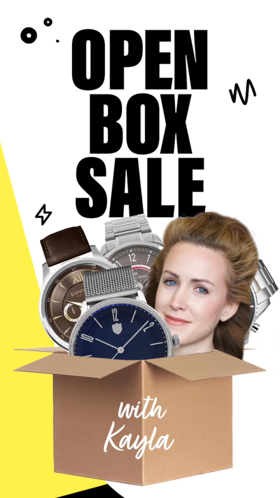 Whatnot Kayla's Open Box Sale! Livestream by watchgang watches