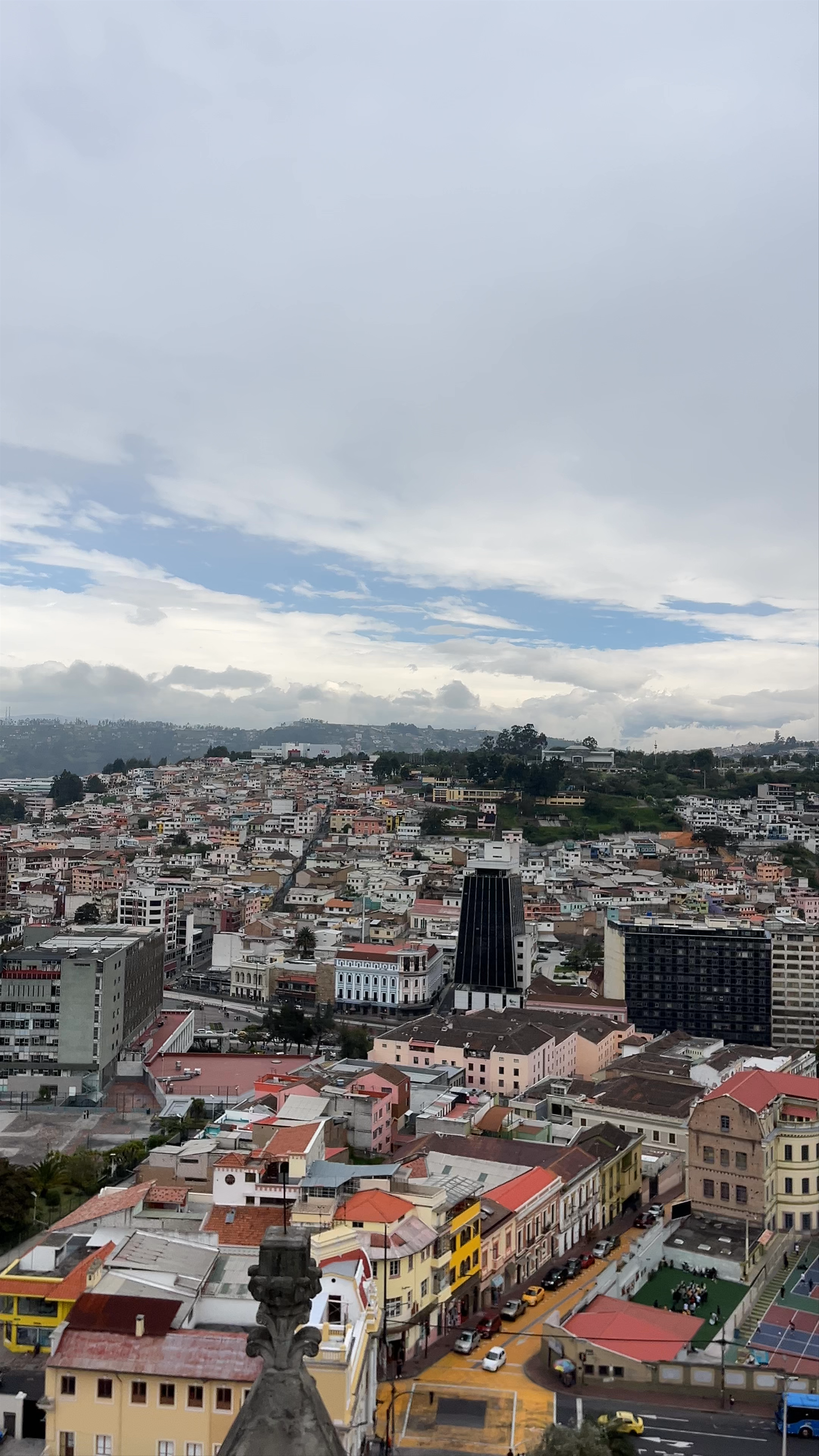 Breathtaking Panoramic Views from Torre 1 de Basílica del Voto Nacional, Quito