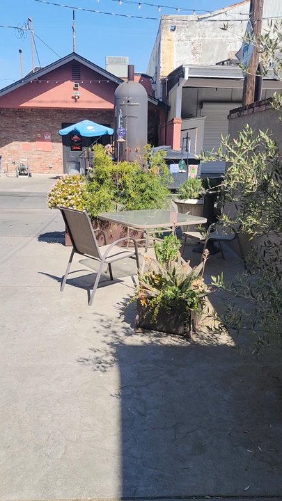 Caffeinated - Outside patio in the back - Coffee & Tea Near Me - Colusa, California