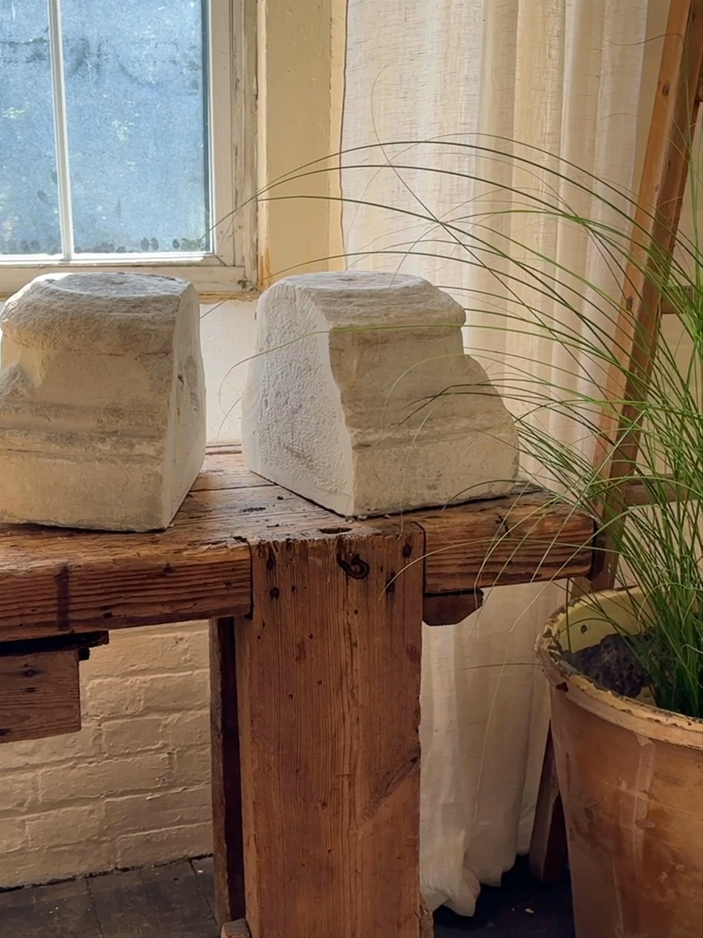 Marble Bookends