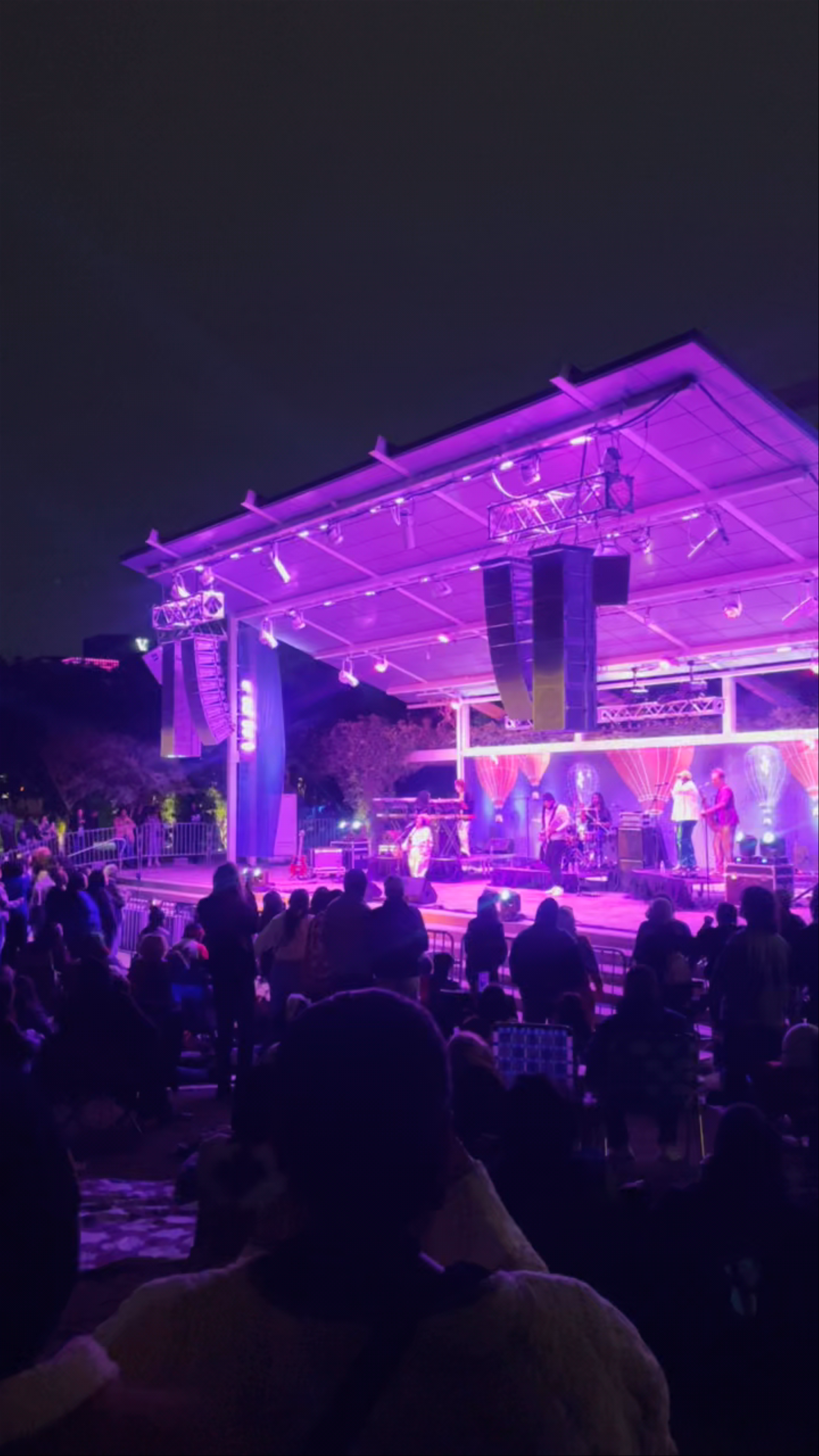 Live Night Concert at Guthrie Green Stage, Tulsa