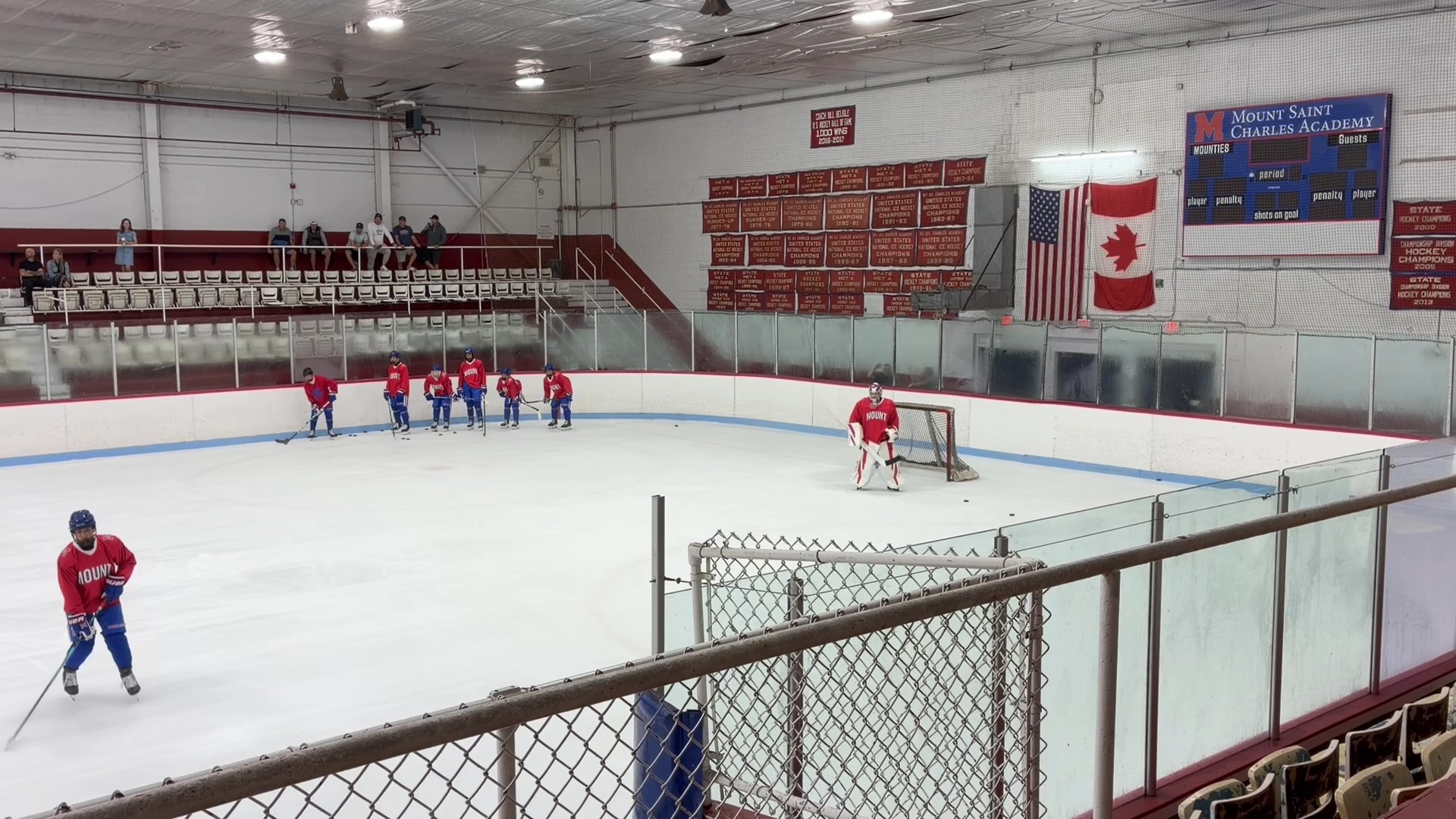 Henry Losh Prepares for Season with Mount St. Charles 14U AAA
