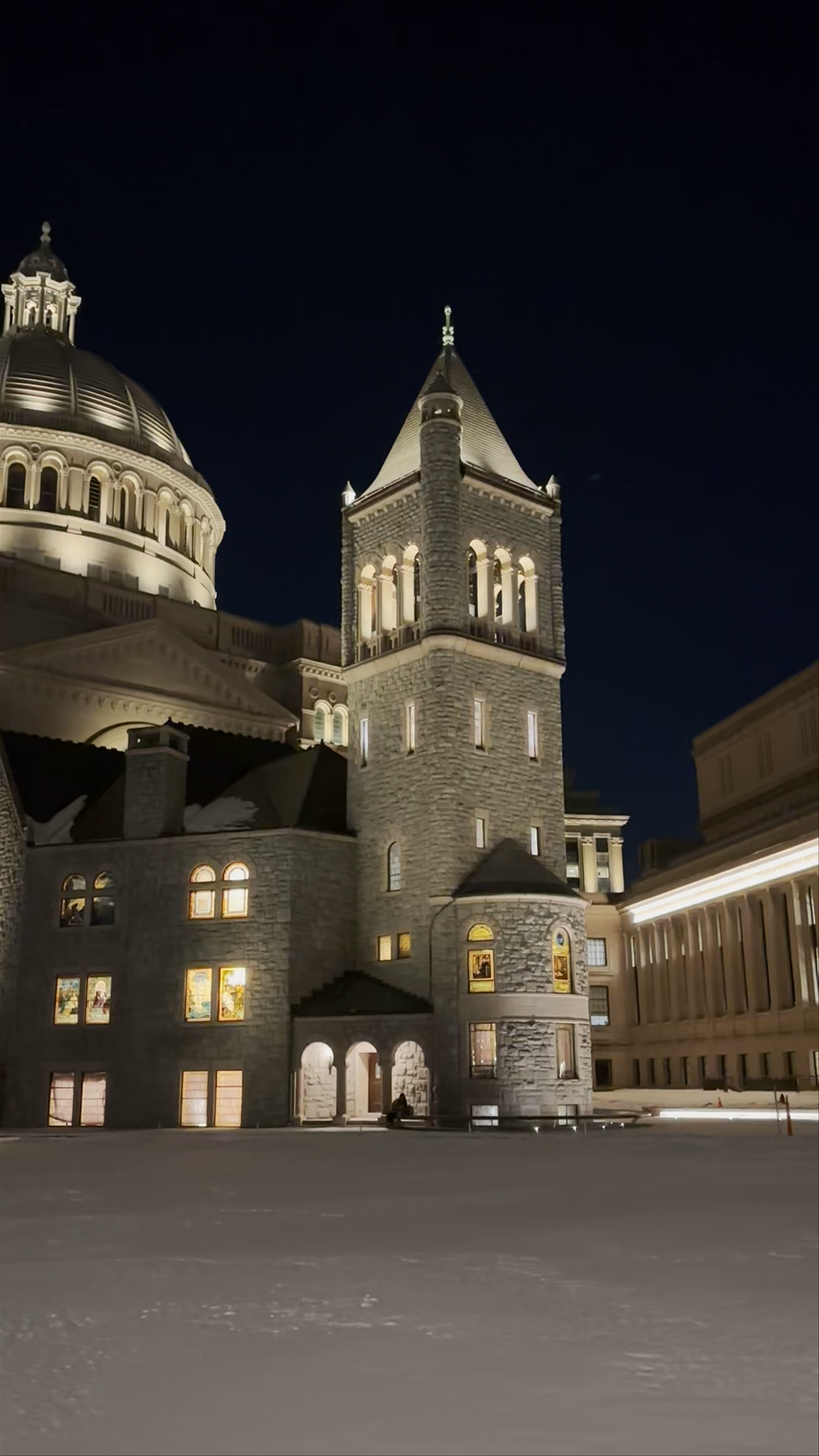 Reflecting Pool at the Christian Science Plaza
