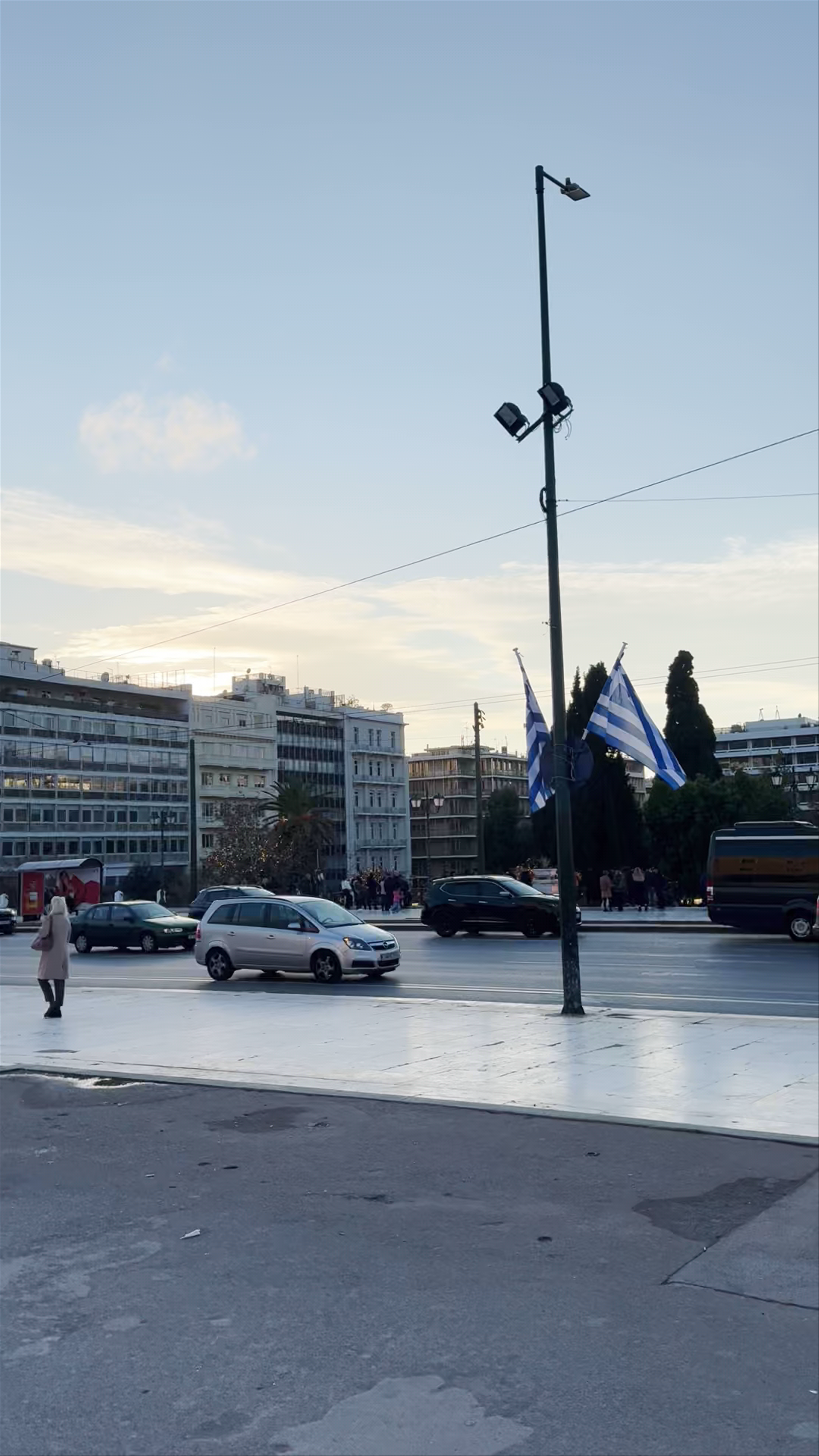 Presidential Palace Athens: Sunset Ambiance at Syntagma Square