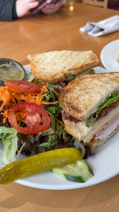 Longbottom Coffeehouse - Clubhouse sandwich - Coffee & Tea Near Me - Hillsboro, Oregon