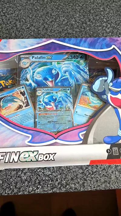 Immagine di Pokemon TCG Palafin Ex Box 1