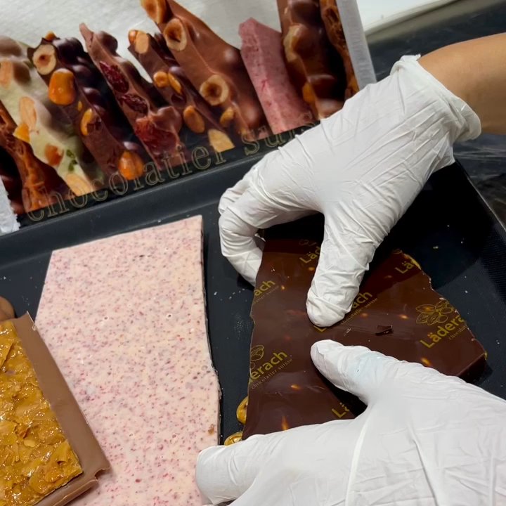 Läderach chocolatier suisse - IG @FoodandPooch - Chocolatiers & Shops Near Me - Brea, California