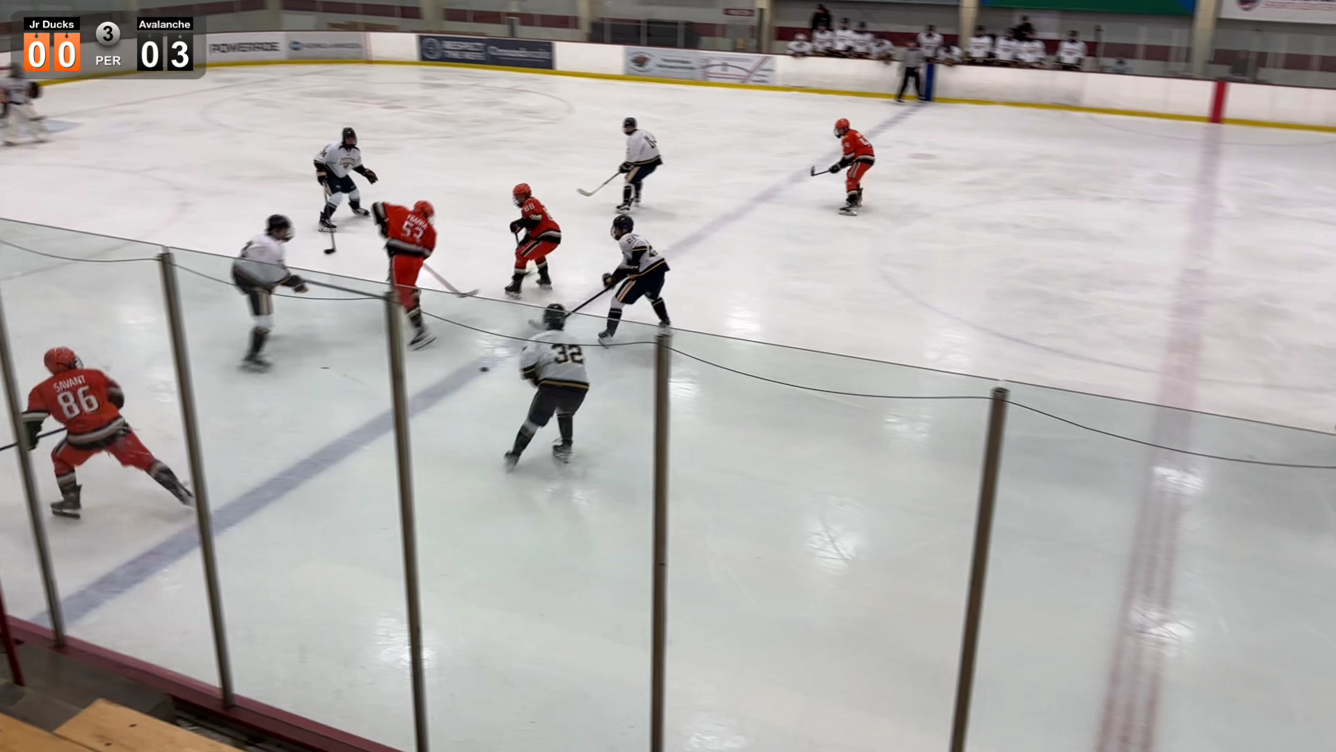 Jayden Weiner's 2v1 Defensive Stop | Anaheim Jr. Ducks 18U AAA