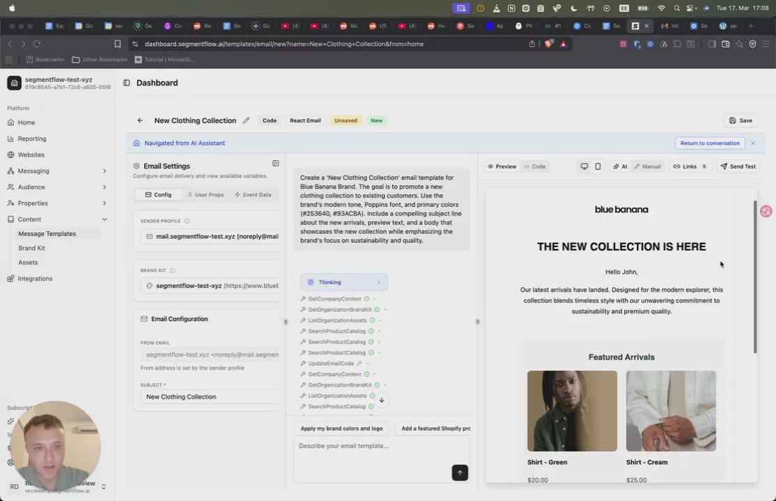 SegmentFlow.ai - The 60-Second Marketing Team image 1