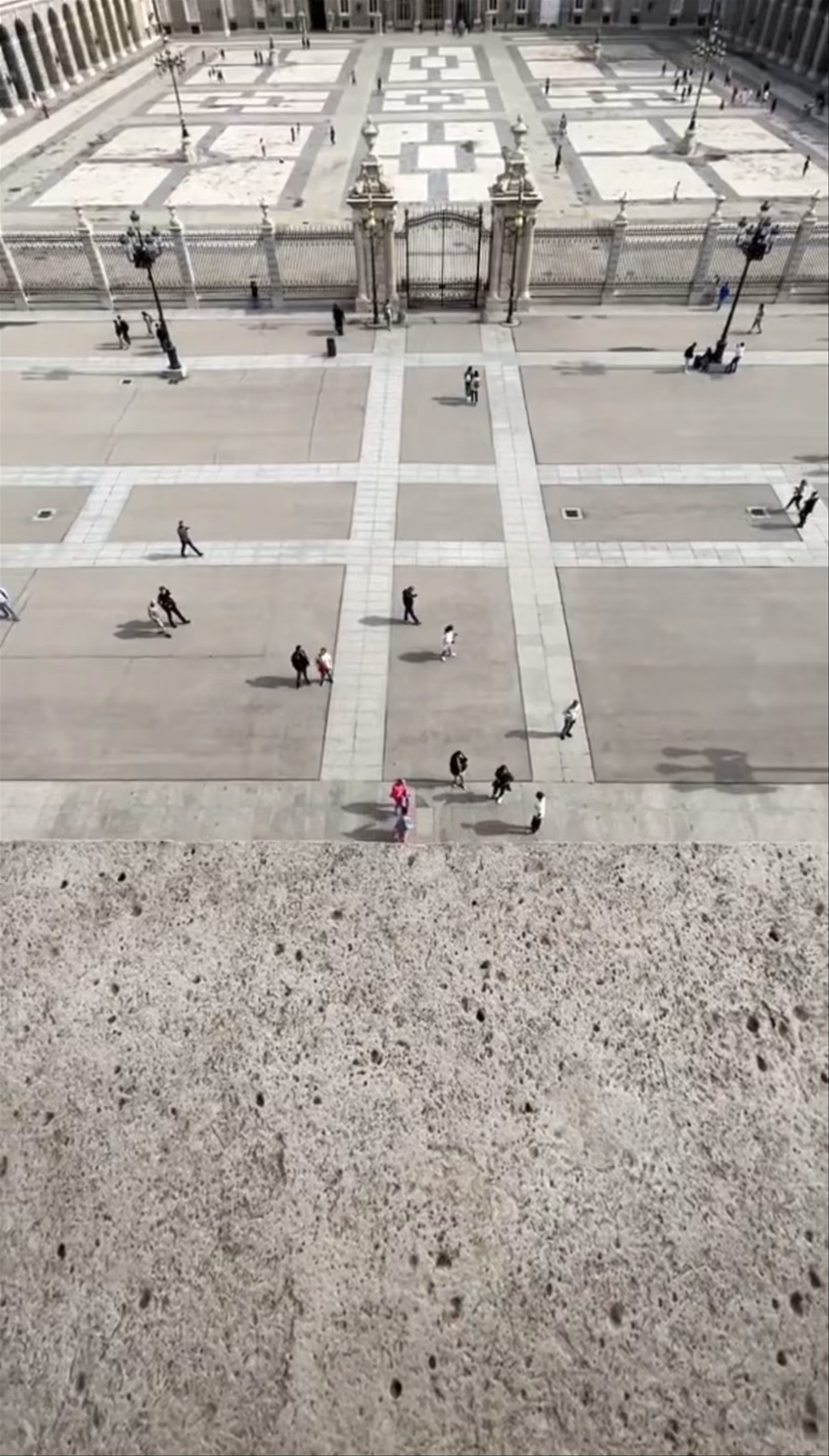 Majestic Views of the Royal Palace in Madrid