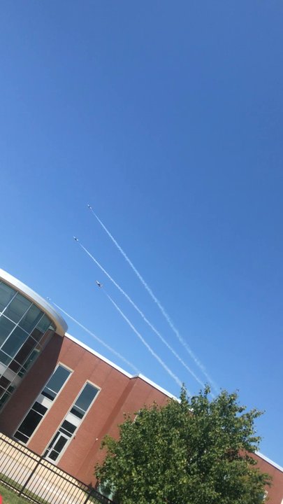 Daredevil Brewing - Daredevil patio with thunderbirds - Breweries Near Me - Indianapolis, Indiana