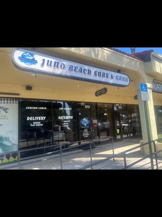 Juno Beach Subs & Grub - Awesome, casual dining! Near beach. Delicious, Fresh Made to Order Sybs, Wraps, Salads, Pastas, Chicken & Steak dinners. - Sandwiches Near Me - Juno Beach, Florida
