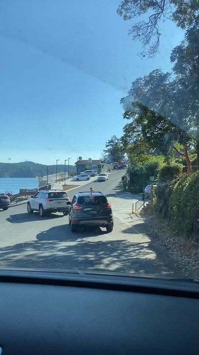 Orcas Island Ferry Terminal - Waiting to board the ferry - Ferries Near Me - Eastsound, Washington