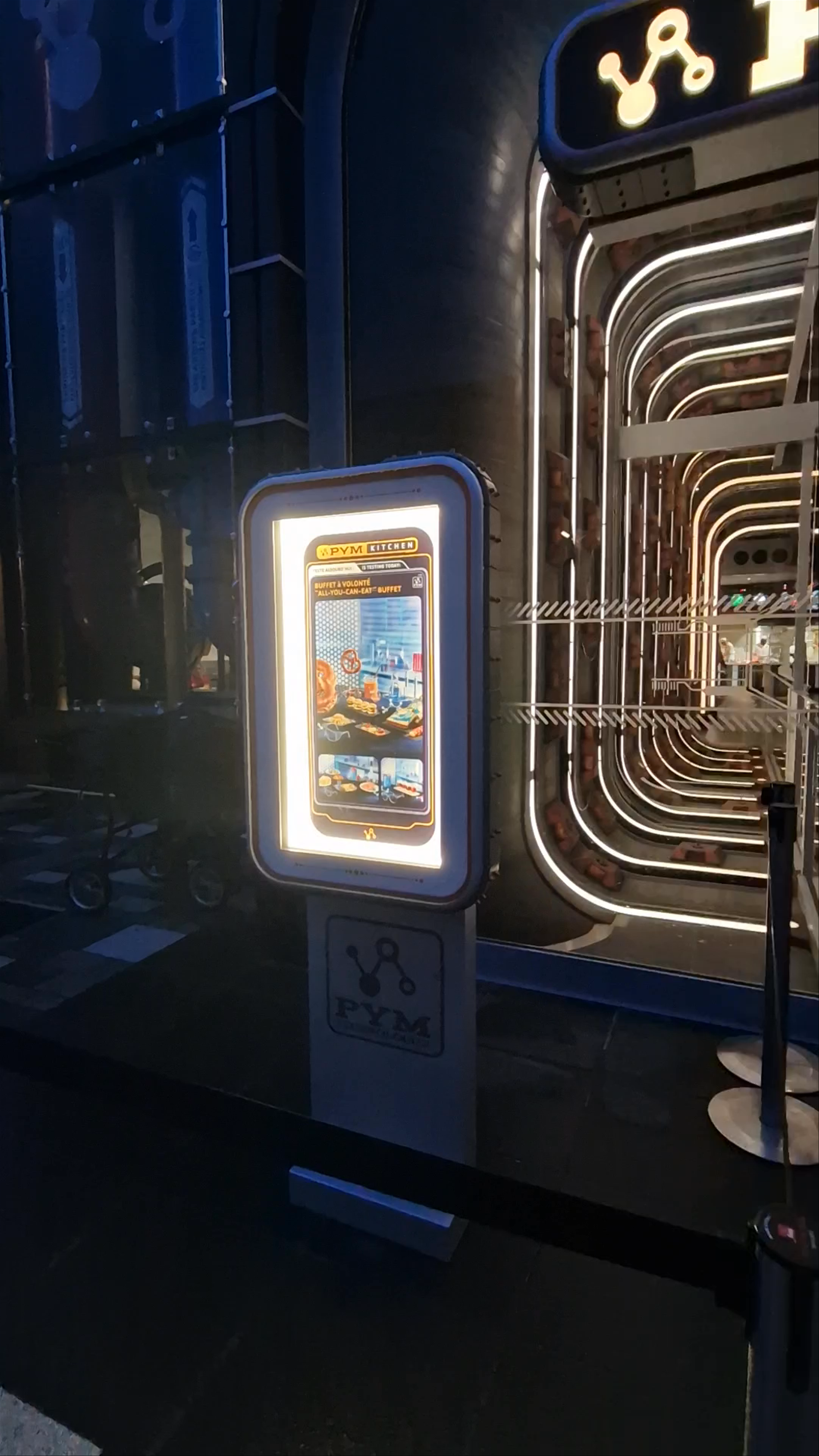 PYM Kitchen: Futuristic Dining Experience in Chessy, France