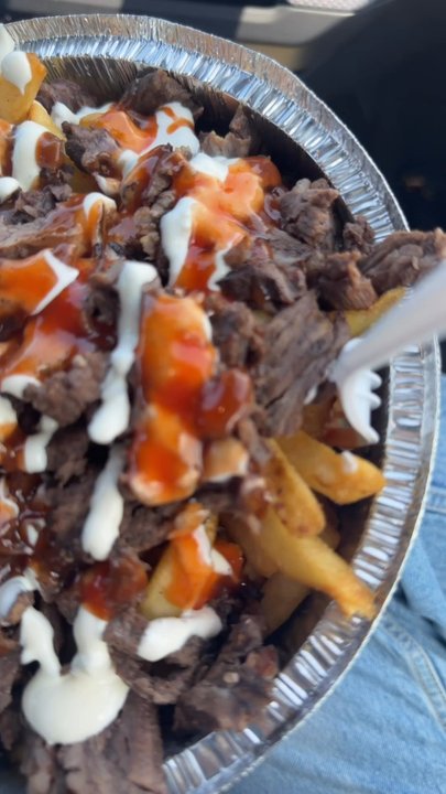 The Best Shawerma - Shawerma fries and kuftq plate - Middle Eastern Near Me - Burbank, Illinois