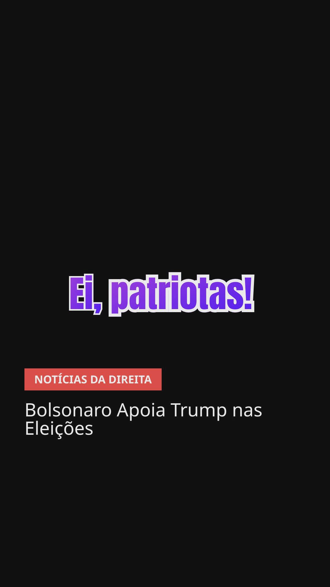 Bolsonaro e Trump: Unidos Contra a Esquerda Global!