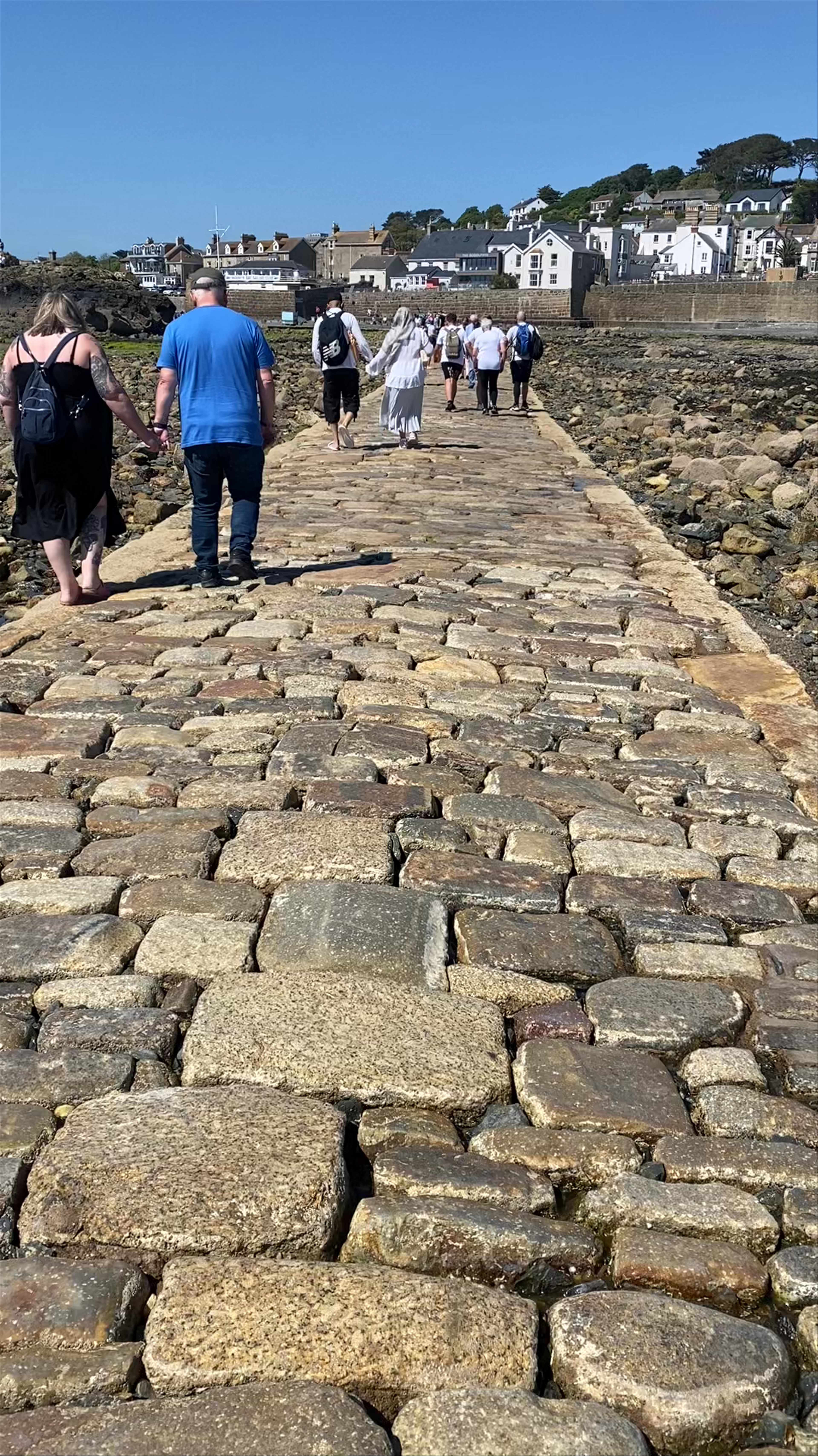 Causeway to St Michael's Mount