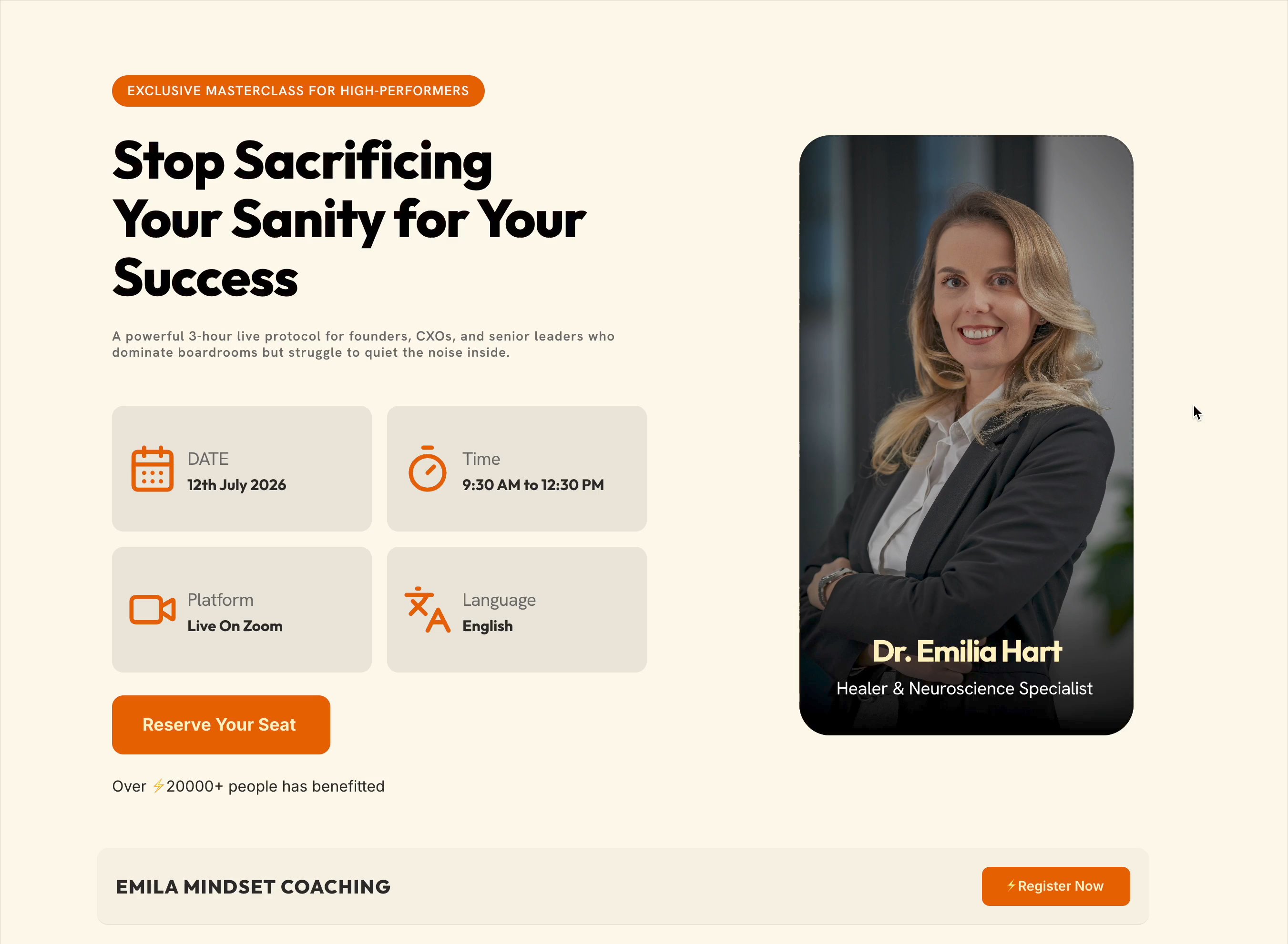 Zoom Webinar Reg.