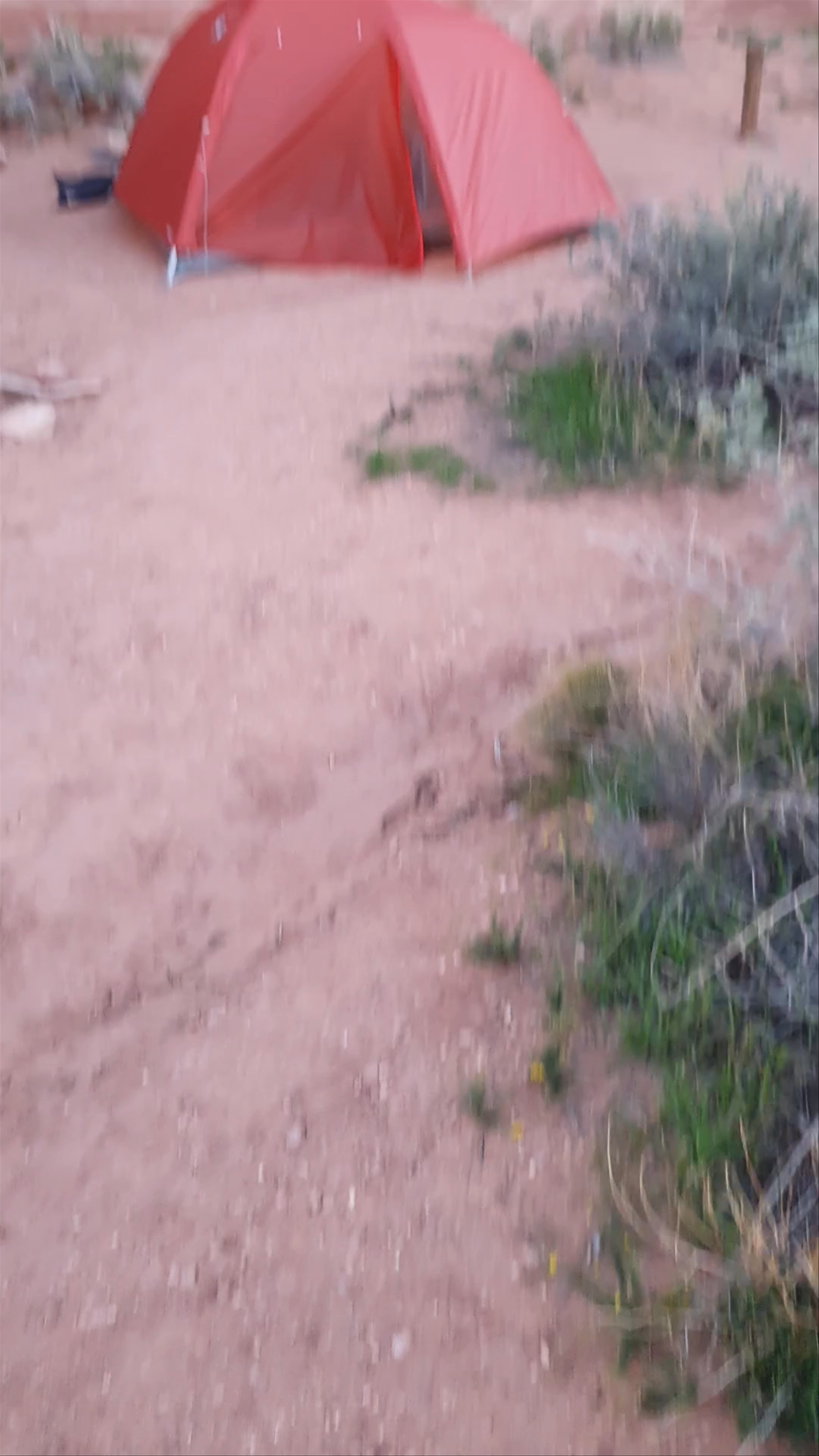 Sunset Camping at Chesler Park, Canyonlands National Park