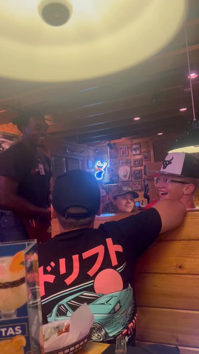 Texas Roadhouse - Tavares shadow boxing and being the goat - Steakhouses Near Me - Cartersville, Georgia