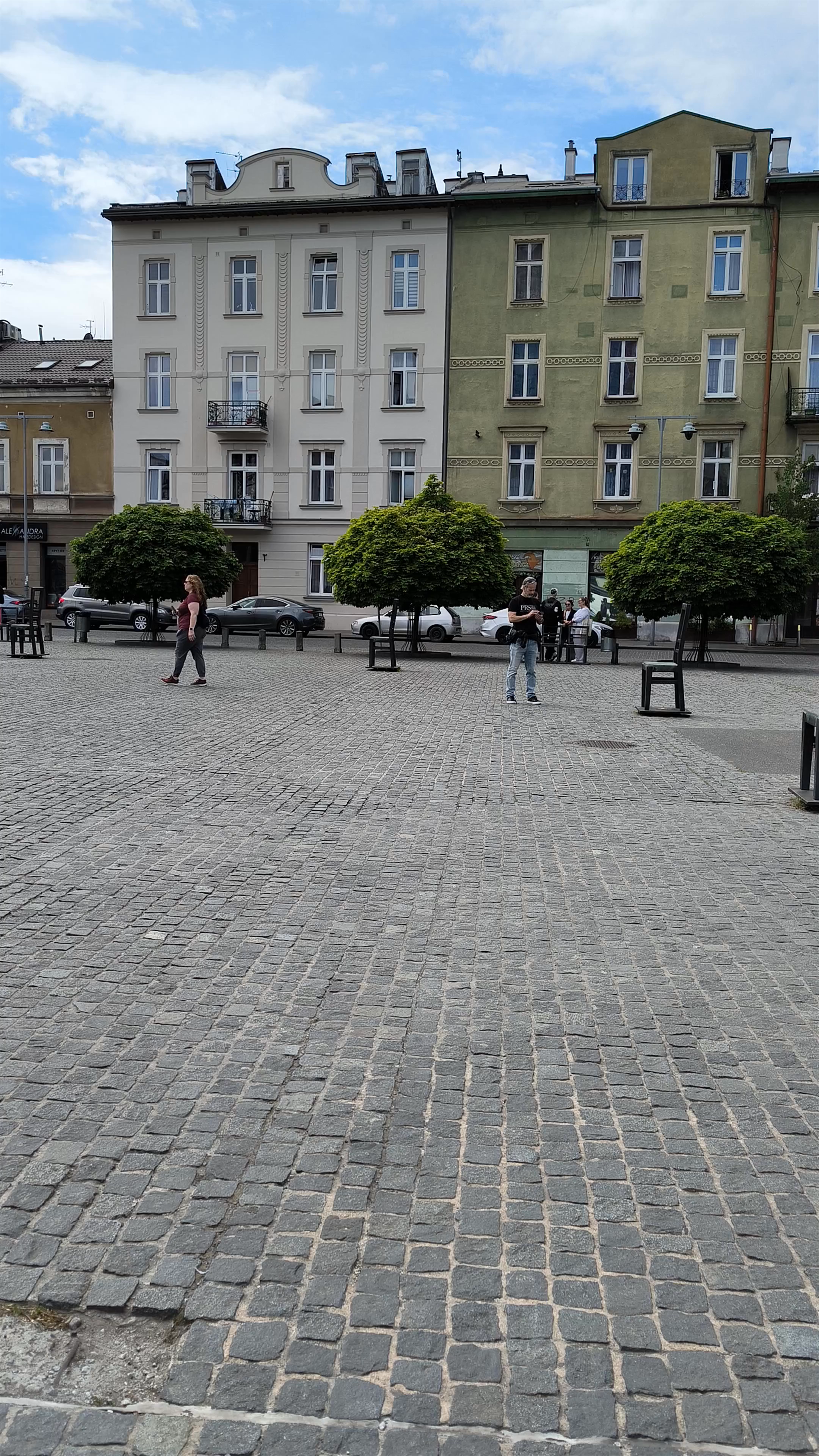 Jewish Ghetto Memorial at Plac Bohaterów Getta, Kraków