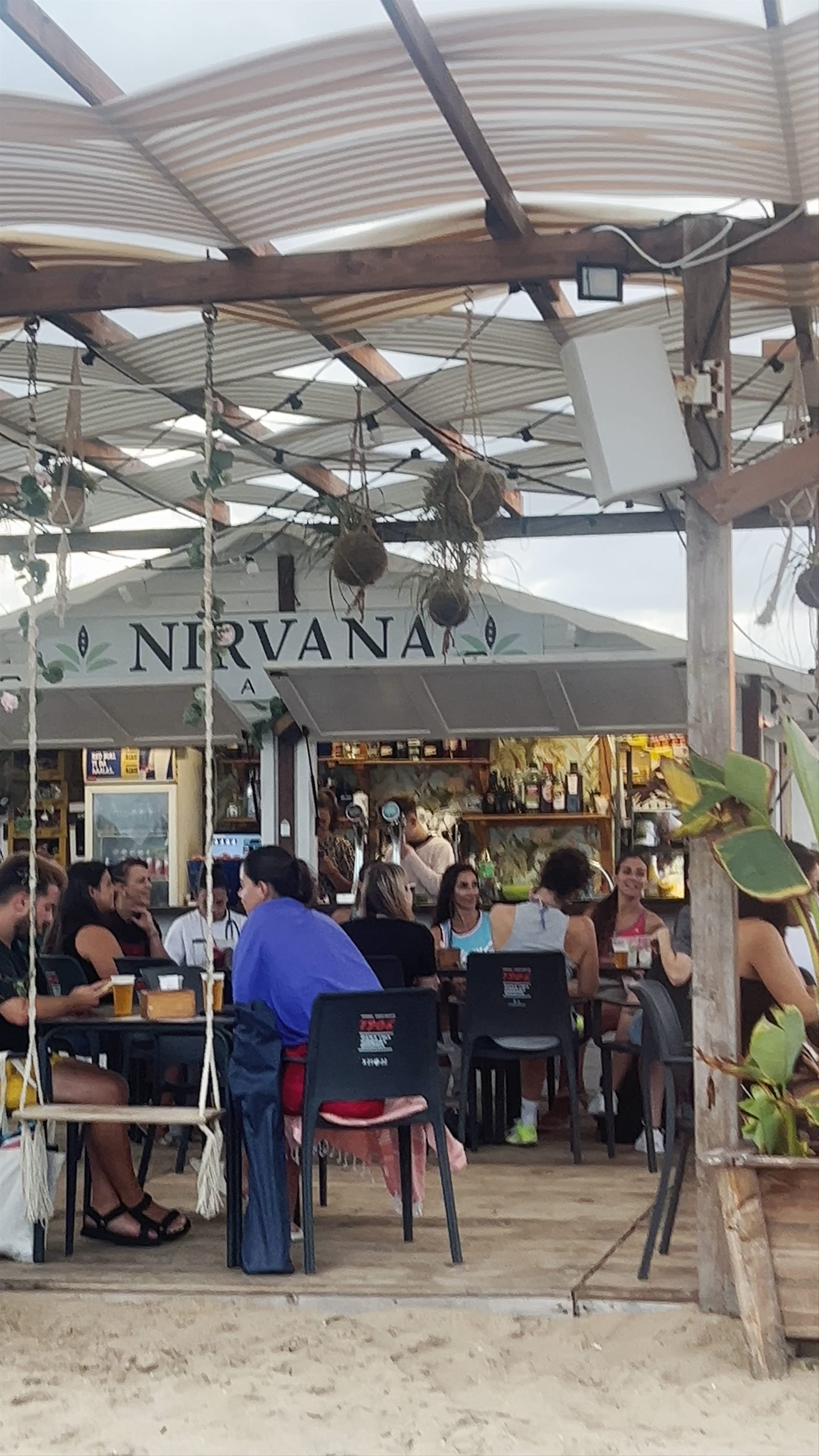 Sunset Vibes at Nirvana Beach Bar, El Altet, Spain