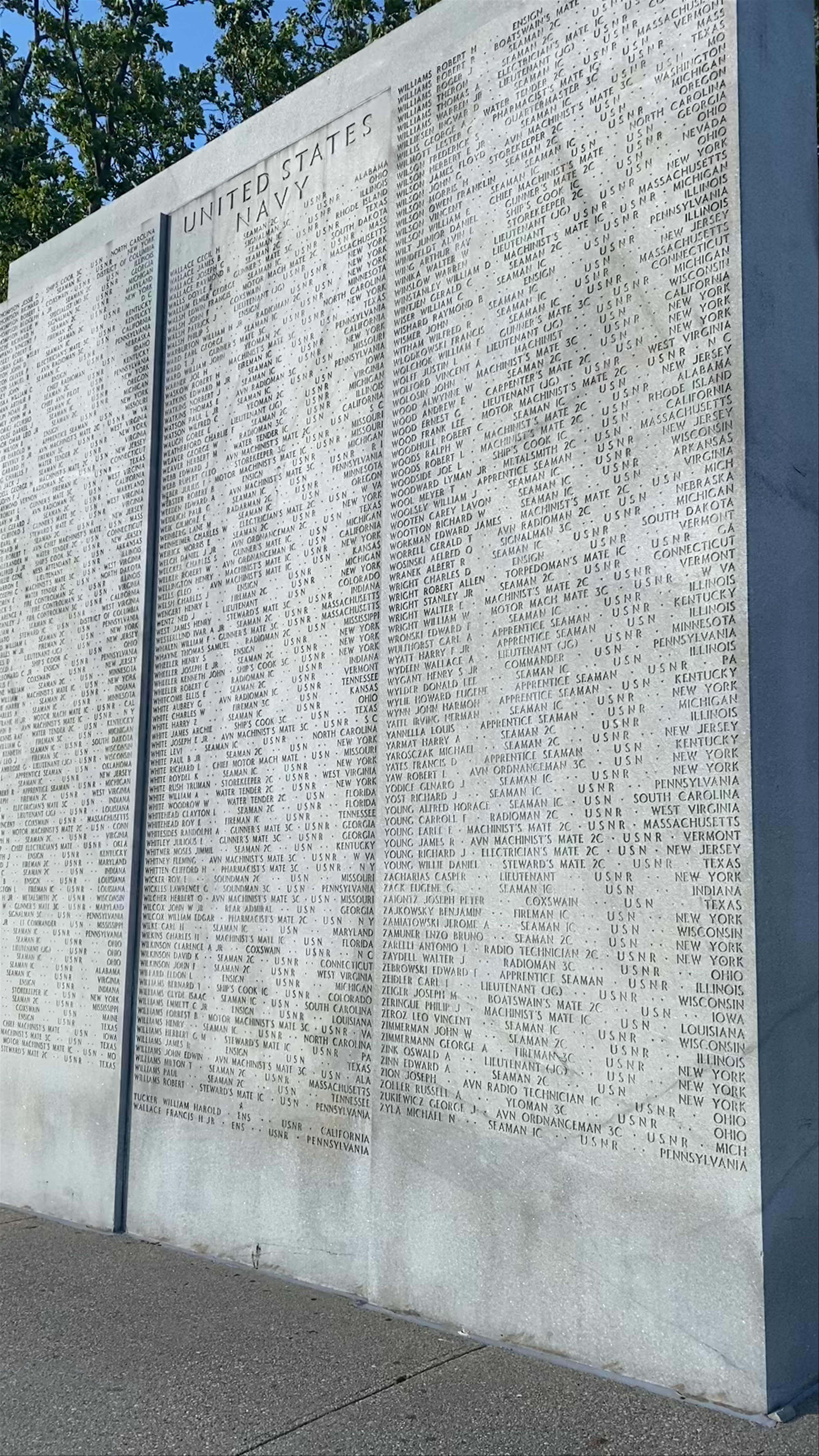 East Coast Memorial: Honoring Heroes in New York