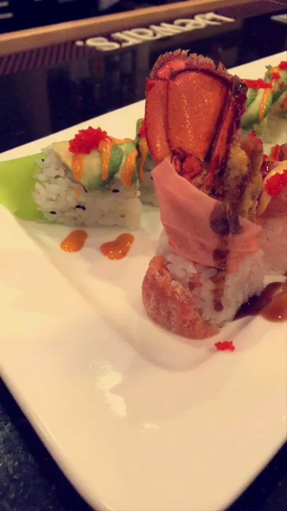 Edamame - Godzilla (back) and Sexy Girl (front) - Steakhouses Near Me - Watertown, Massachusetts
