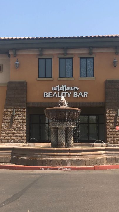 Wildflower Beauty Bar - They're right behind the fountain. - Skin Care Near Me - Gilbert, Arizona