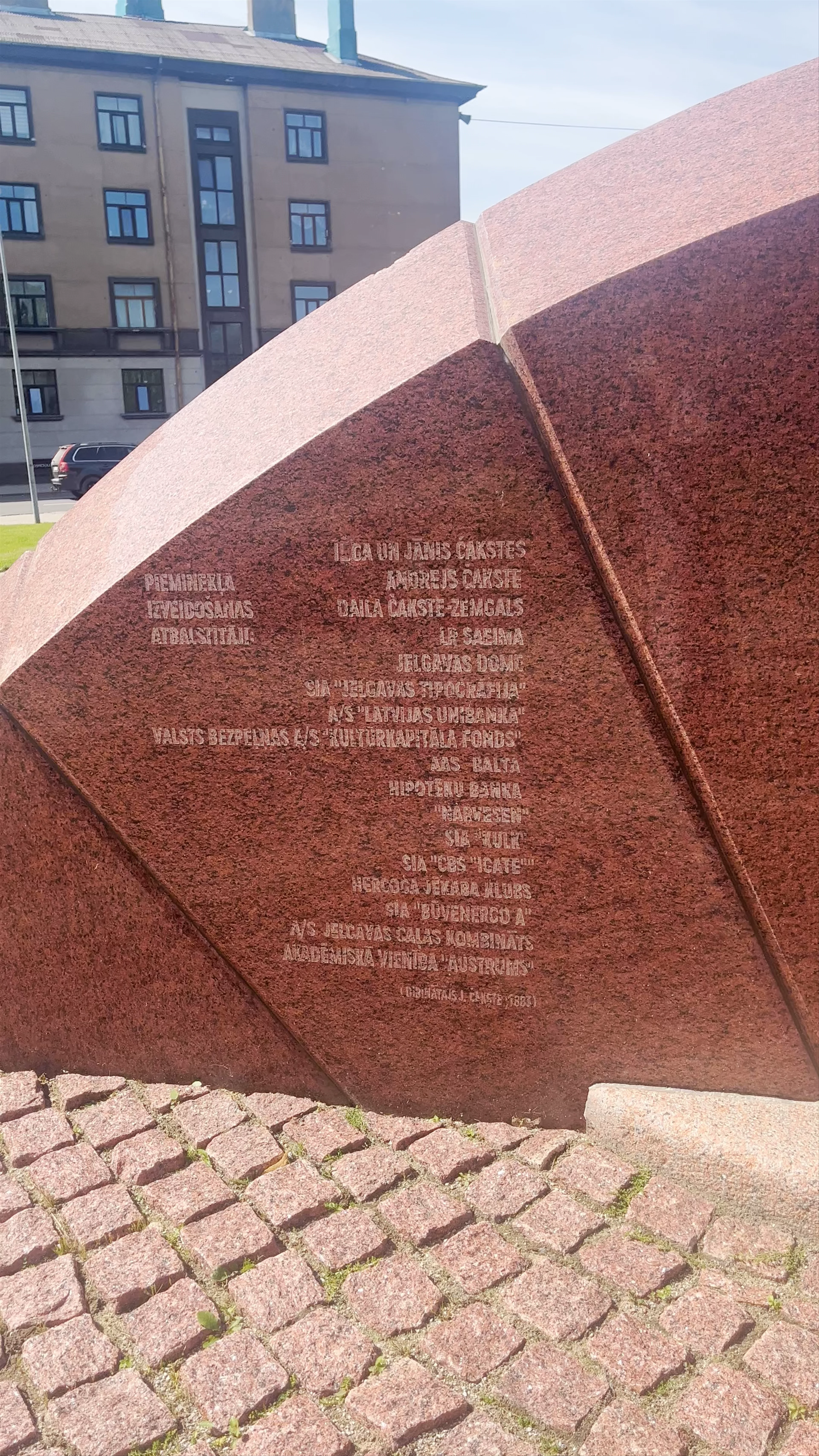 Monument to Jānis Čakste