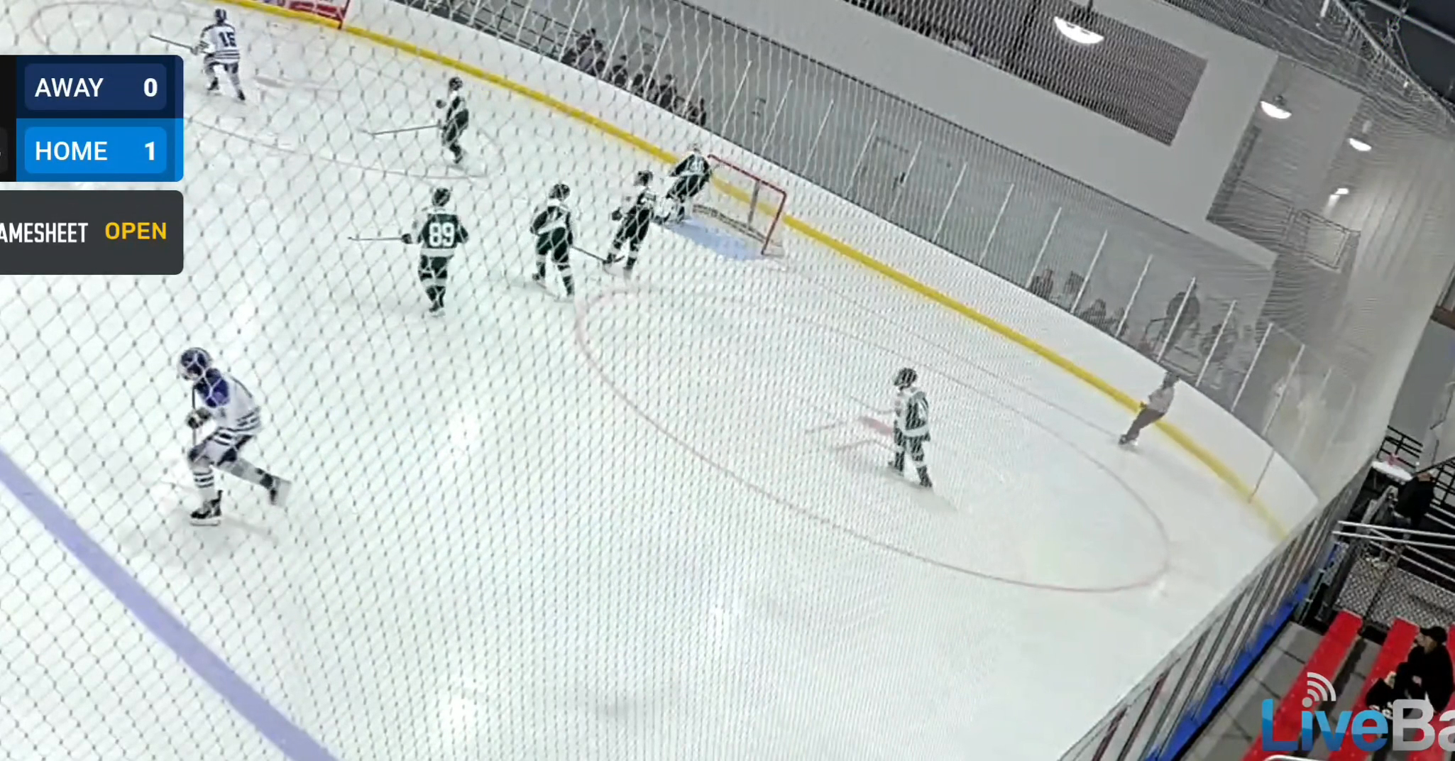 Bentley Burks' Impressive Wrap-Around Goal vs. Nichols | Gilmour Academy 16U AAA