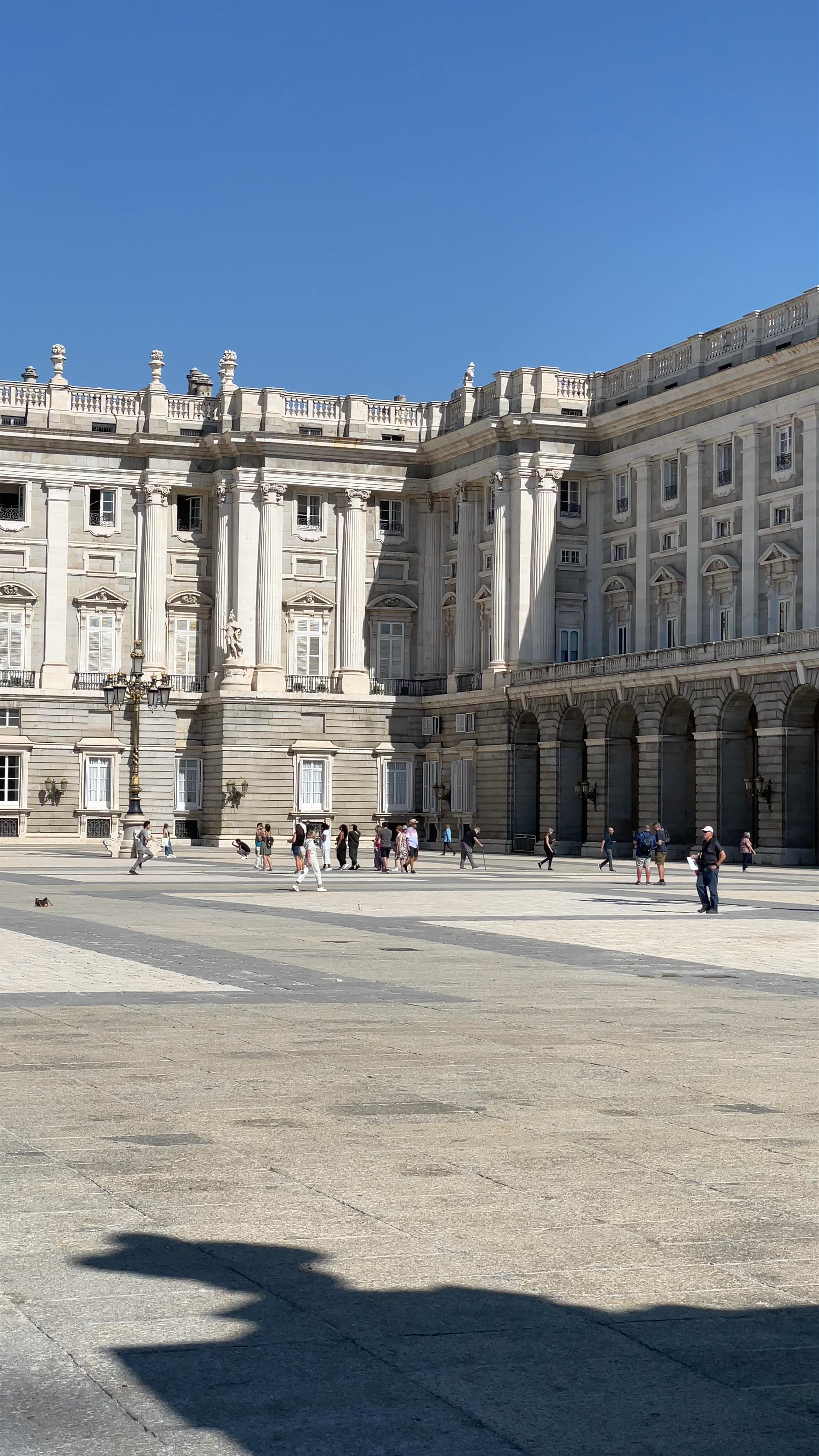 Discover the Majesty of Palacio Real in Madrid: A Sunlit Architectural Marvel