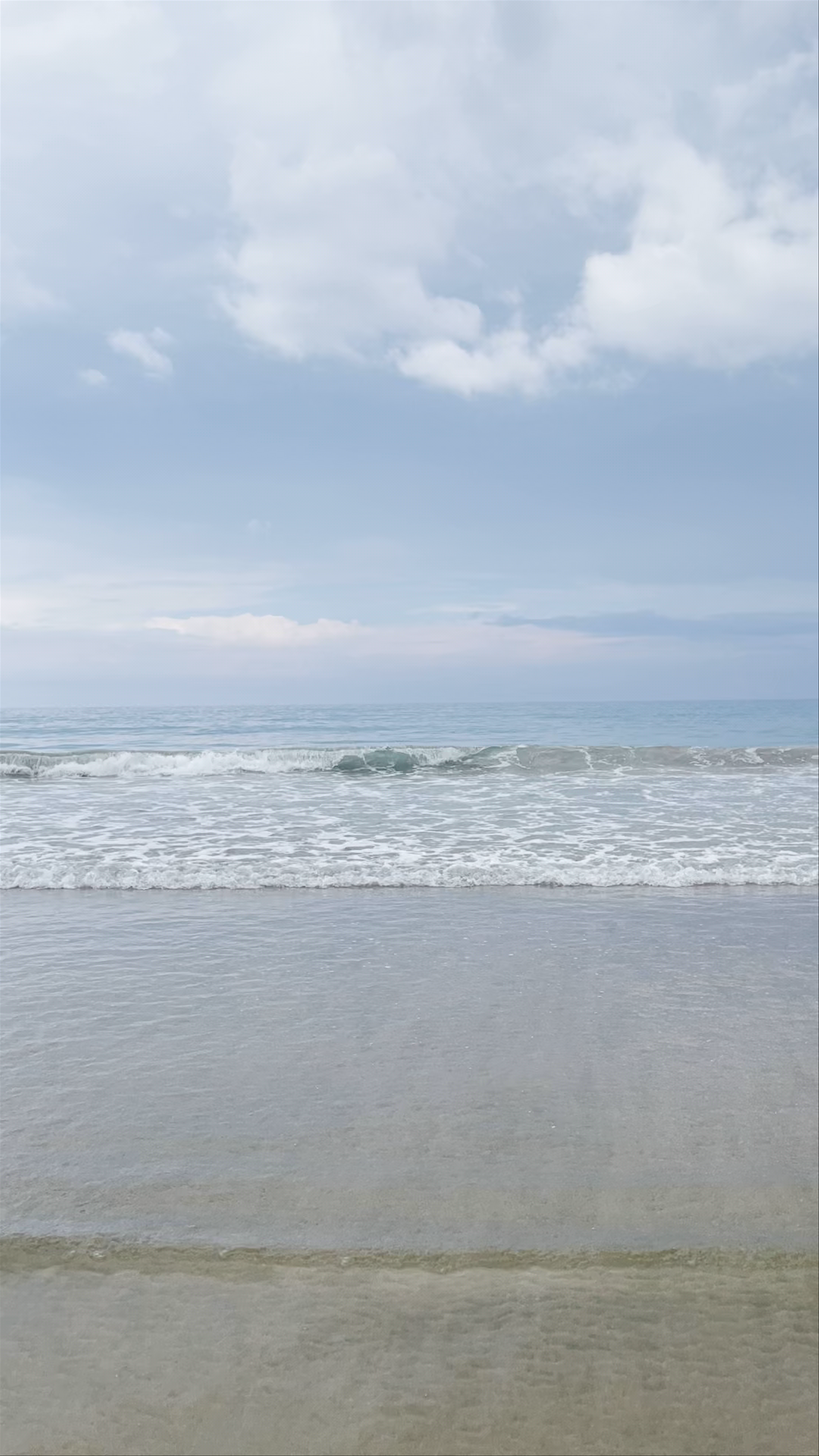 Peaceful Waves at Tagkawayan Beach, Puerto Princesa