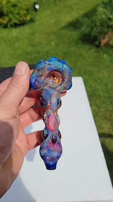 Preview pic of Amber purplicious bumpy spoon