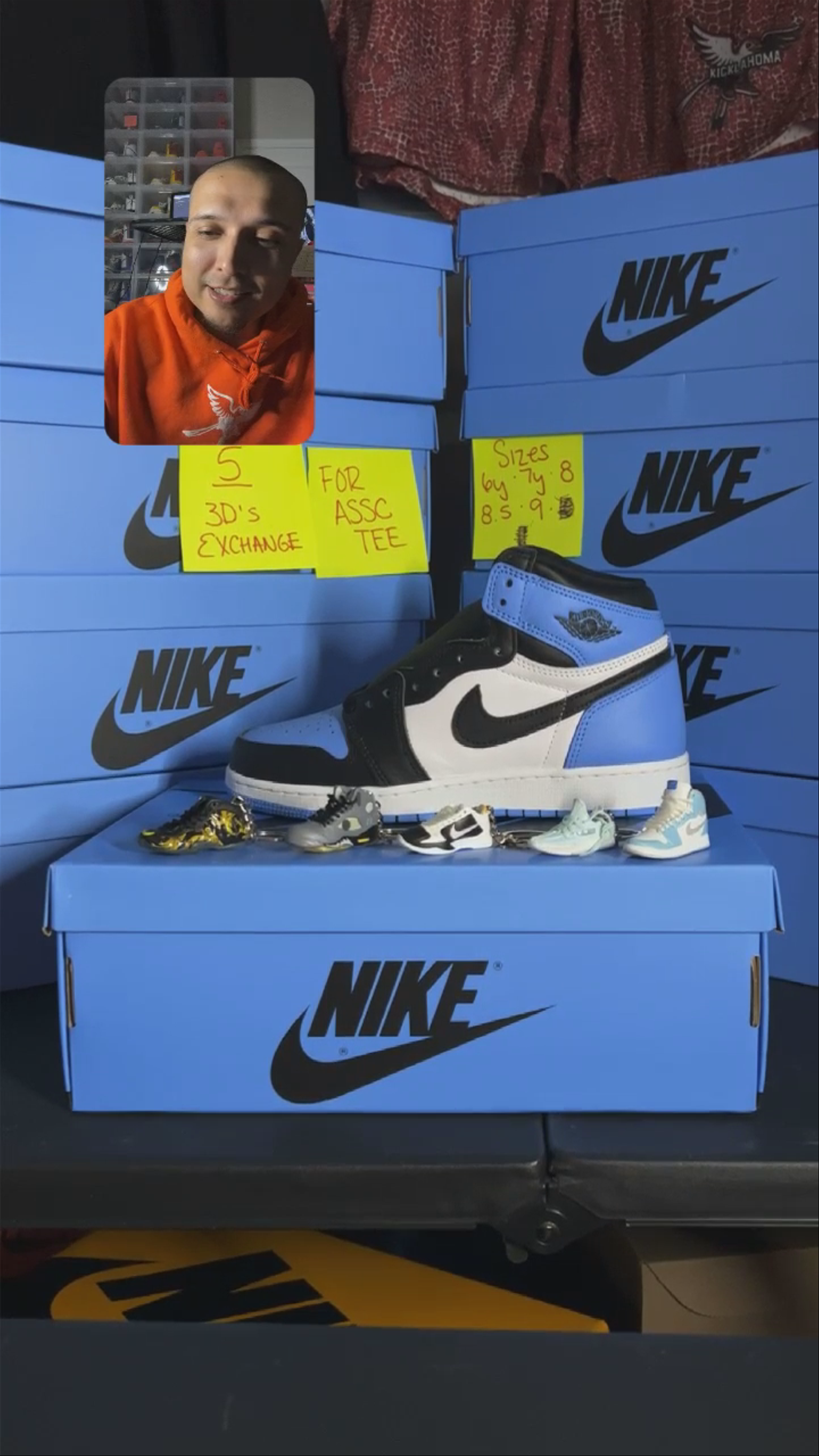 Winning a free pair of shoes from my guy @kicklahoma