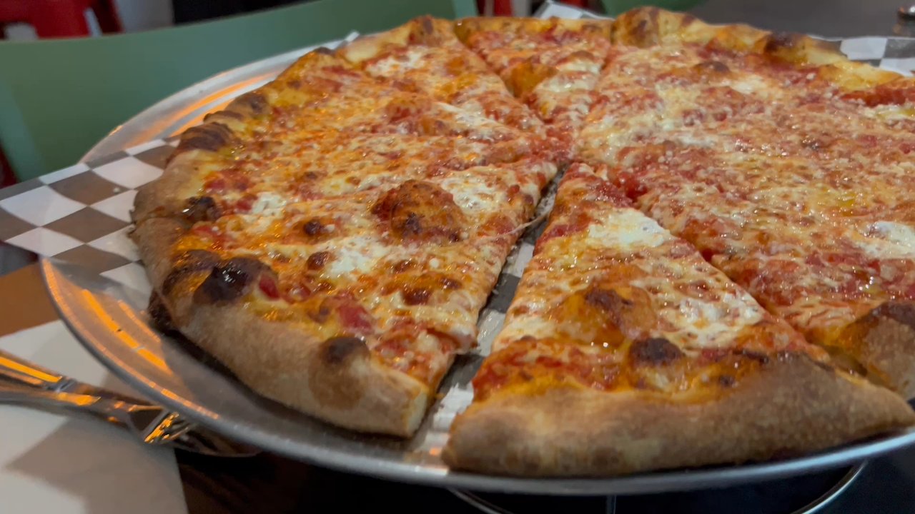 Merlino's Pizzeria - House cheese pie.  Incredible! - Sandwiches Near Me - Cranston, Rhode Island