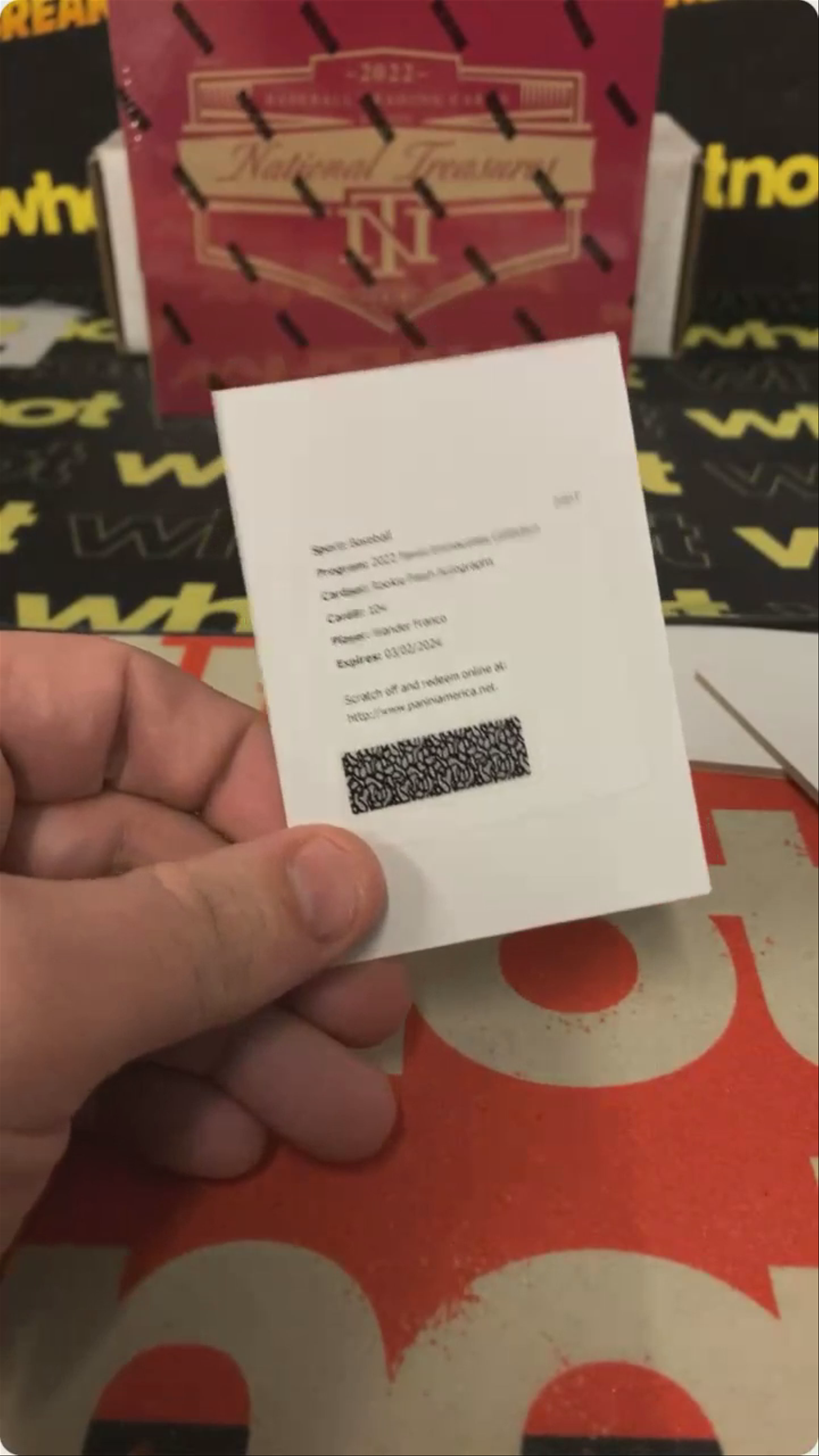 2022 Panini Immaculate - Wander Franco Rookie Patch Auto - S/O to @Bitgbreaks & @Adamatic1984 they’re always pulling 🔥🔥 !!!!