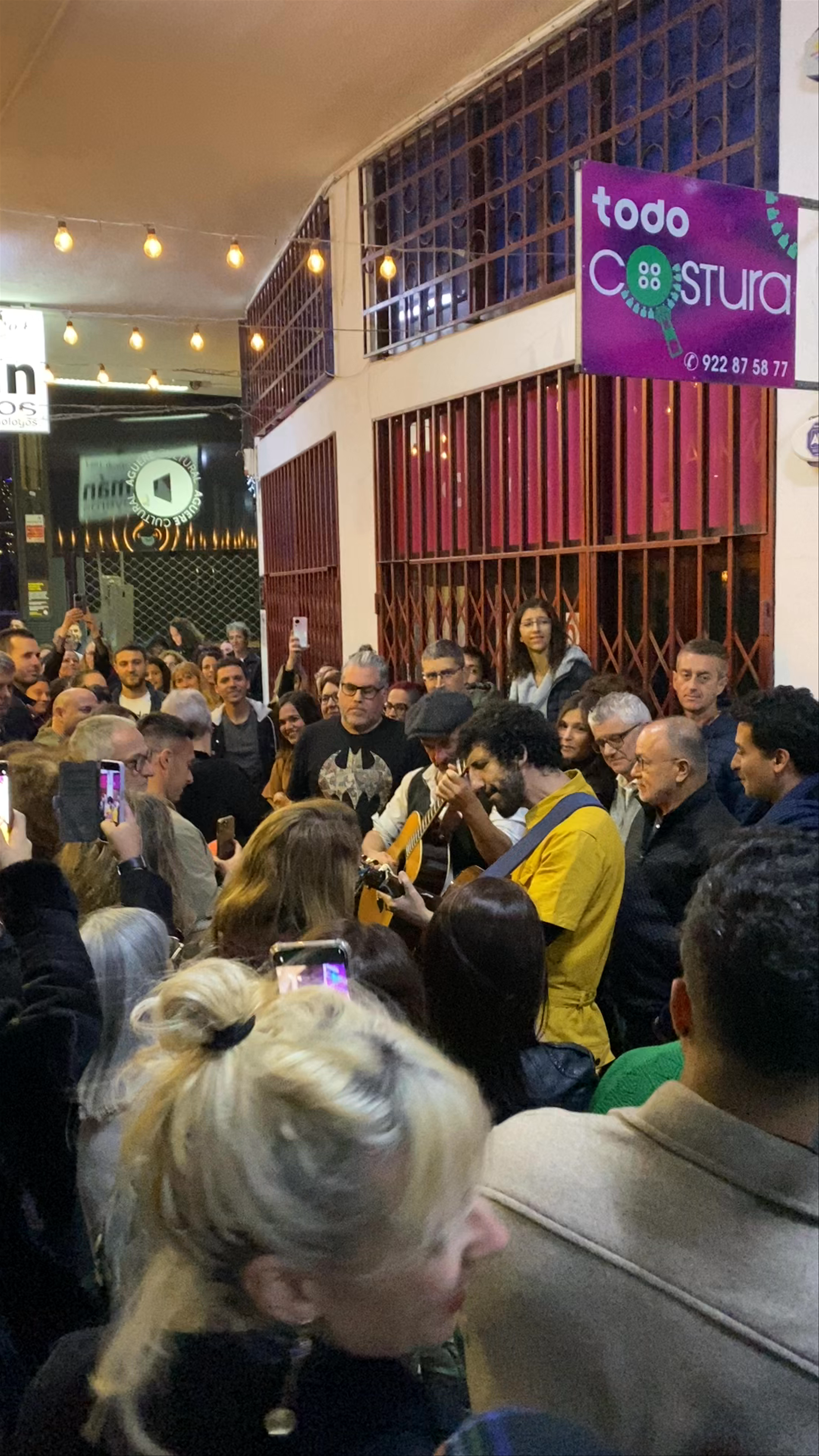 Live Street Music at Aguere Cultural in La Laguna, Spain