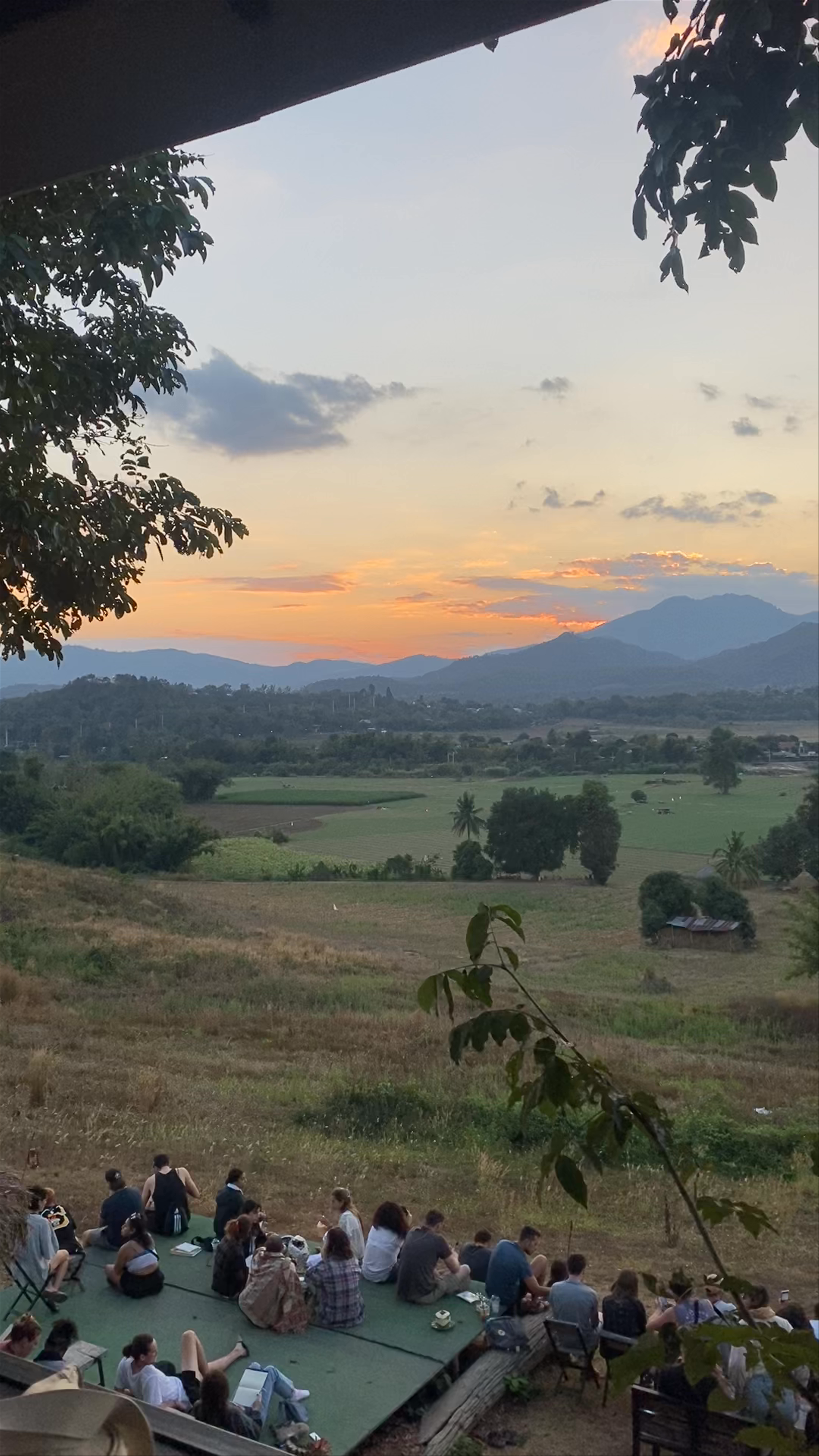 Sunset Gathering at Two Huts Pai: Relax in Scenic Northern Thailand