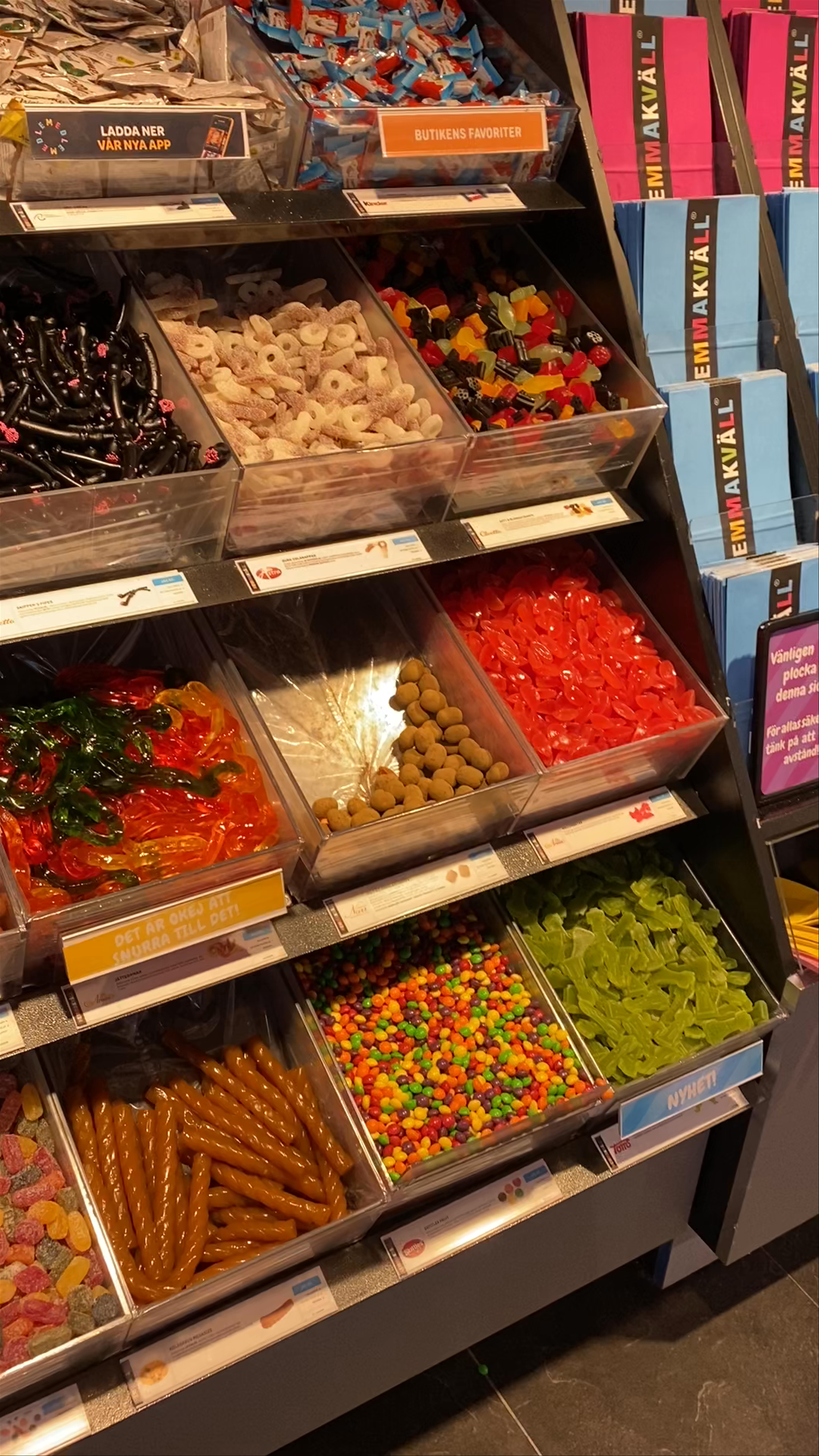 Hemmakväll, candy heaven! 