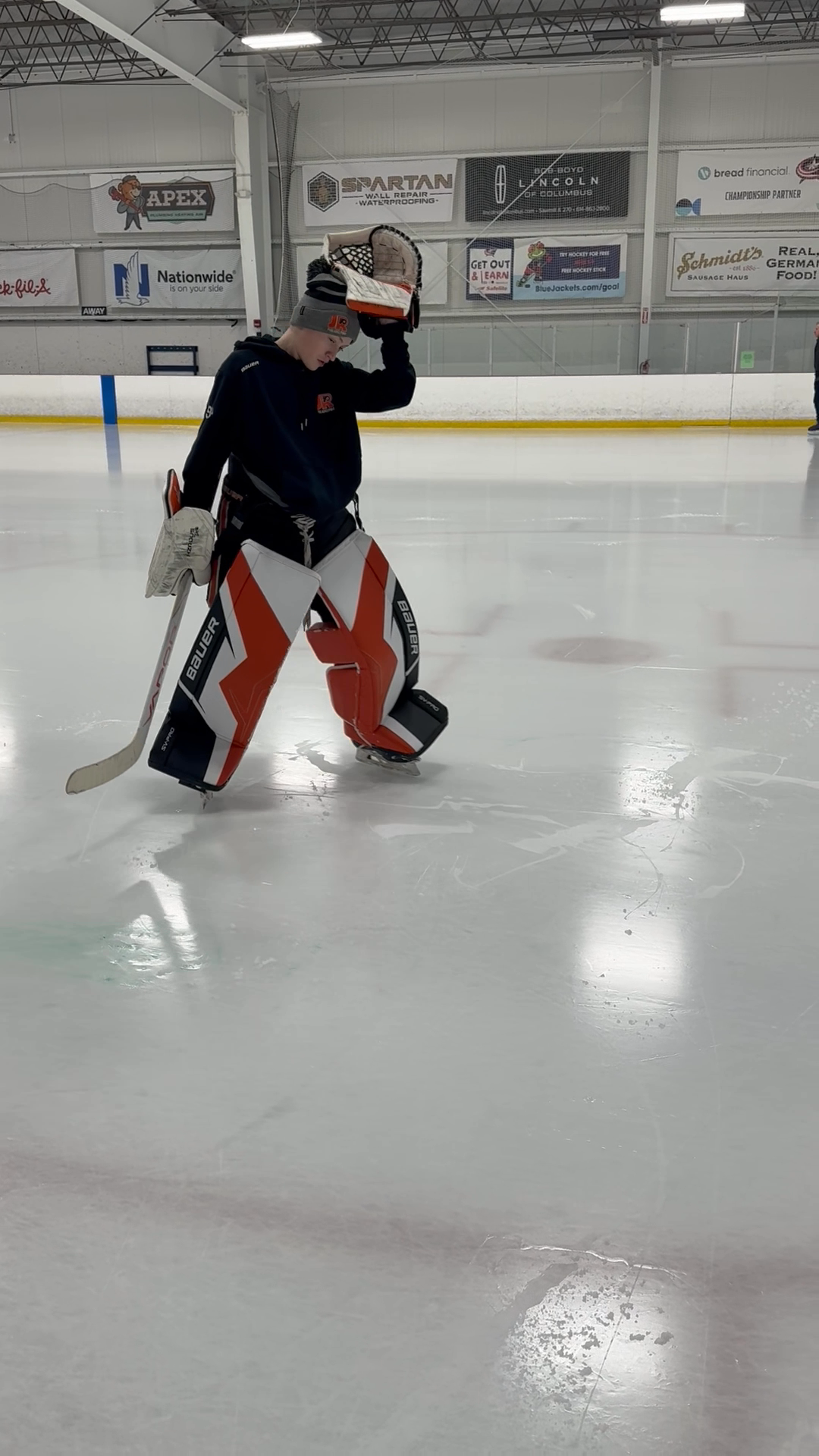 Roman Iannuzzi: Morning Skate Highlights with Jr. Flyers 14U AAA