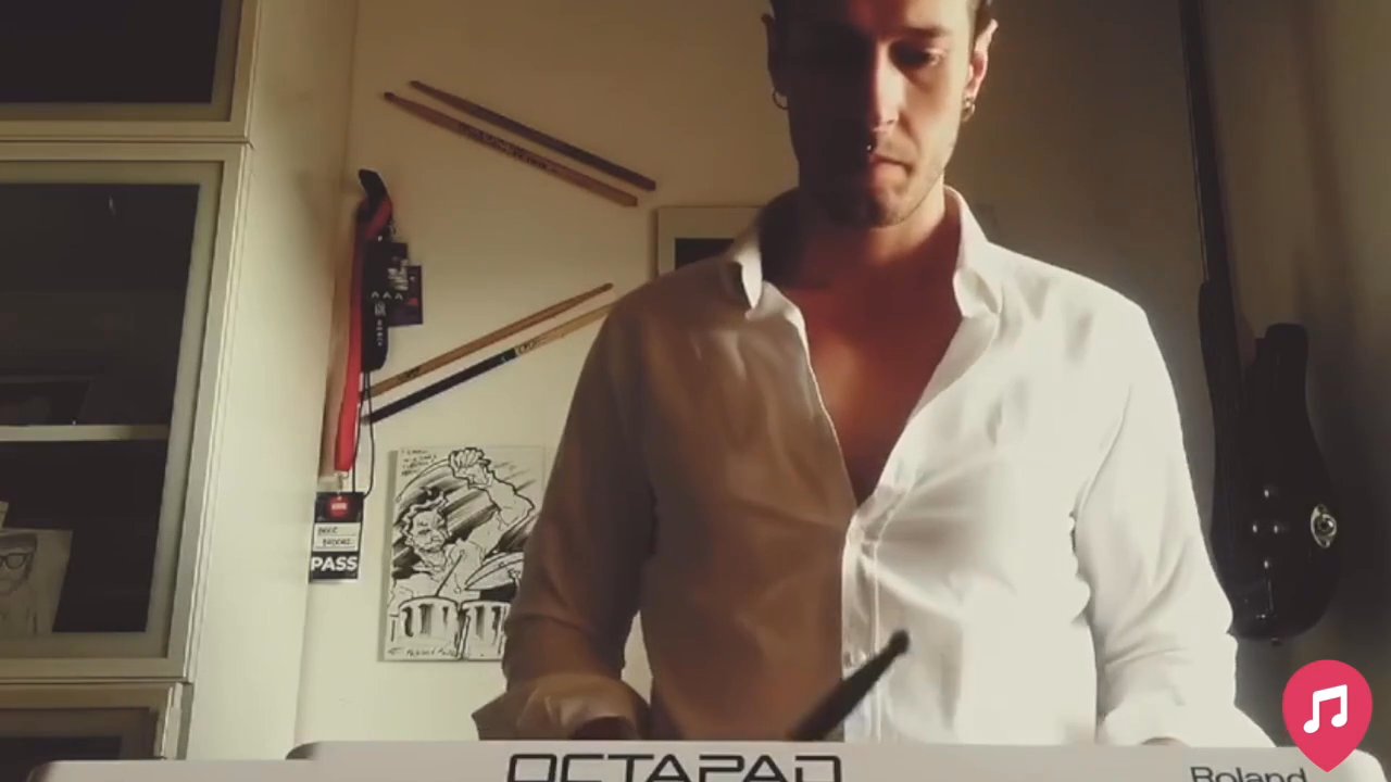 Alberto On Drums - Wake Me Up - video 3