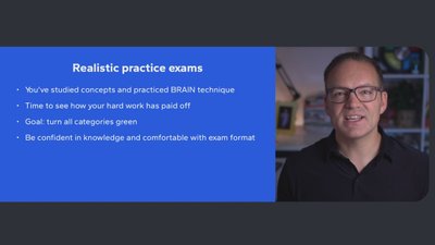 Realistic practice exams