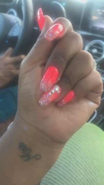 The Nail Experts - My wife's fancy nails. LOL Great job Nail Experts! - Nail Salons Near Me - Las Vegas, Nevada