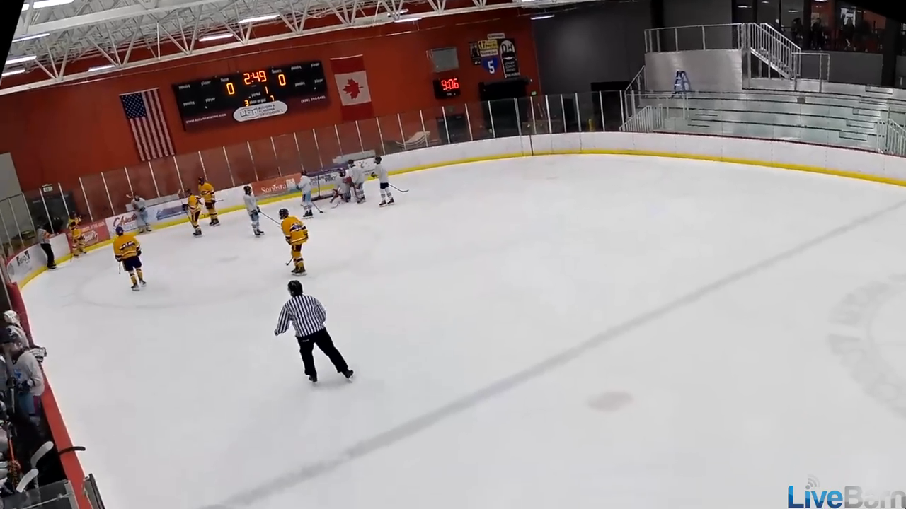 Gordon Crowley Scores First Goal of the Season for CBC